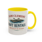 Sam Clemens' Raft Rental Mug