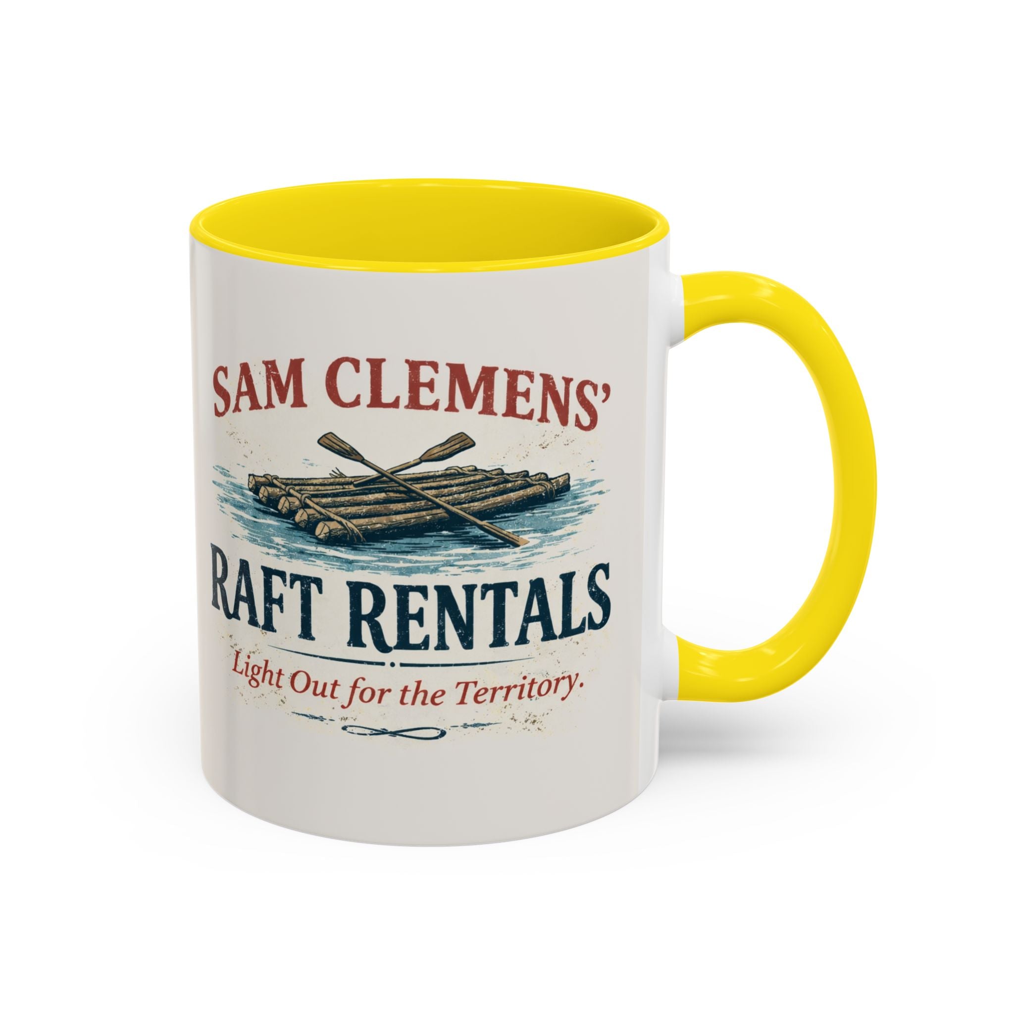 Sam Clemens' Raft Rental Mug