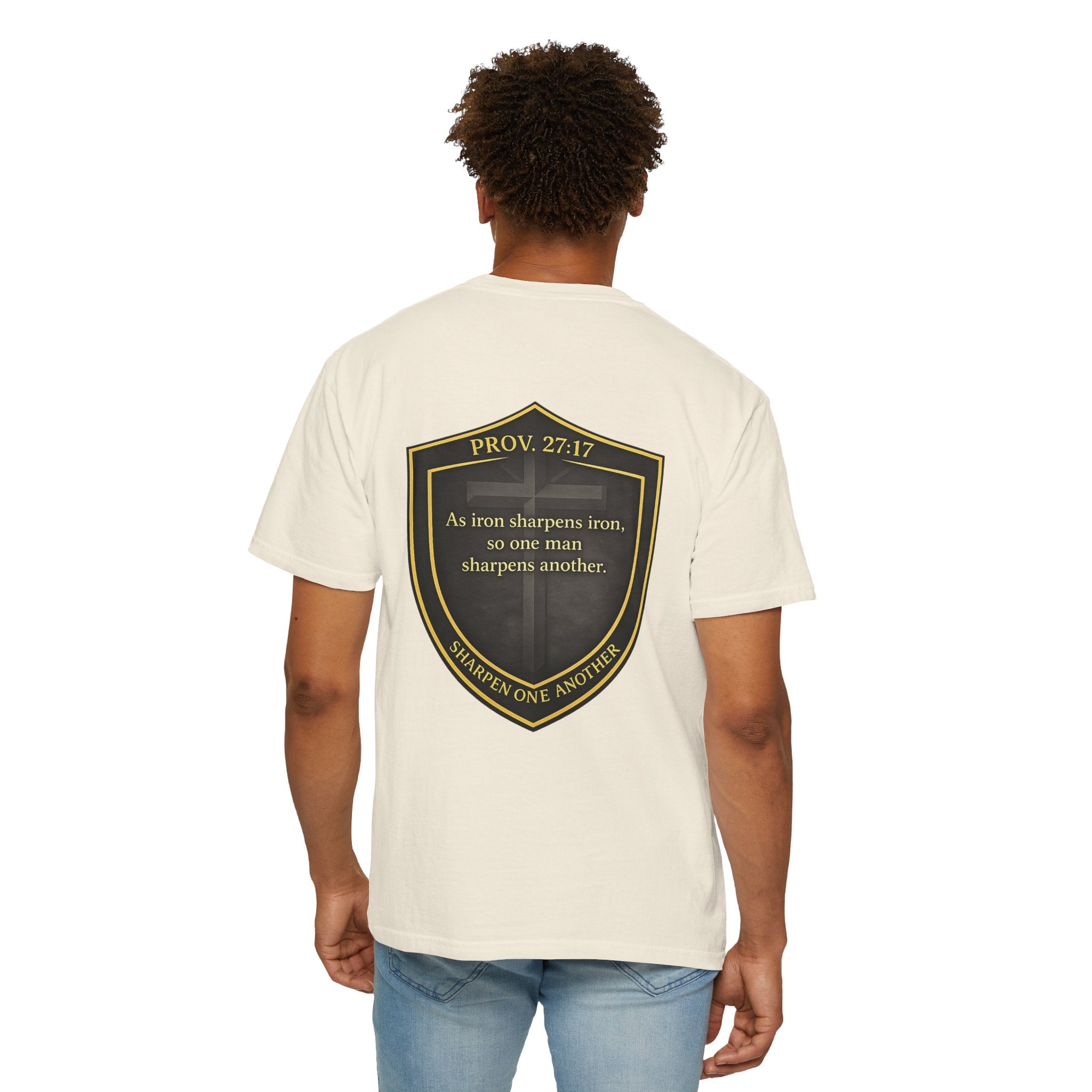 The Foundation — Proverbs 27:17 — In Plain Clothes Tee