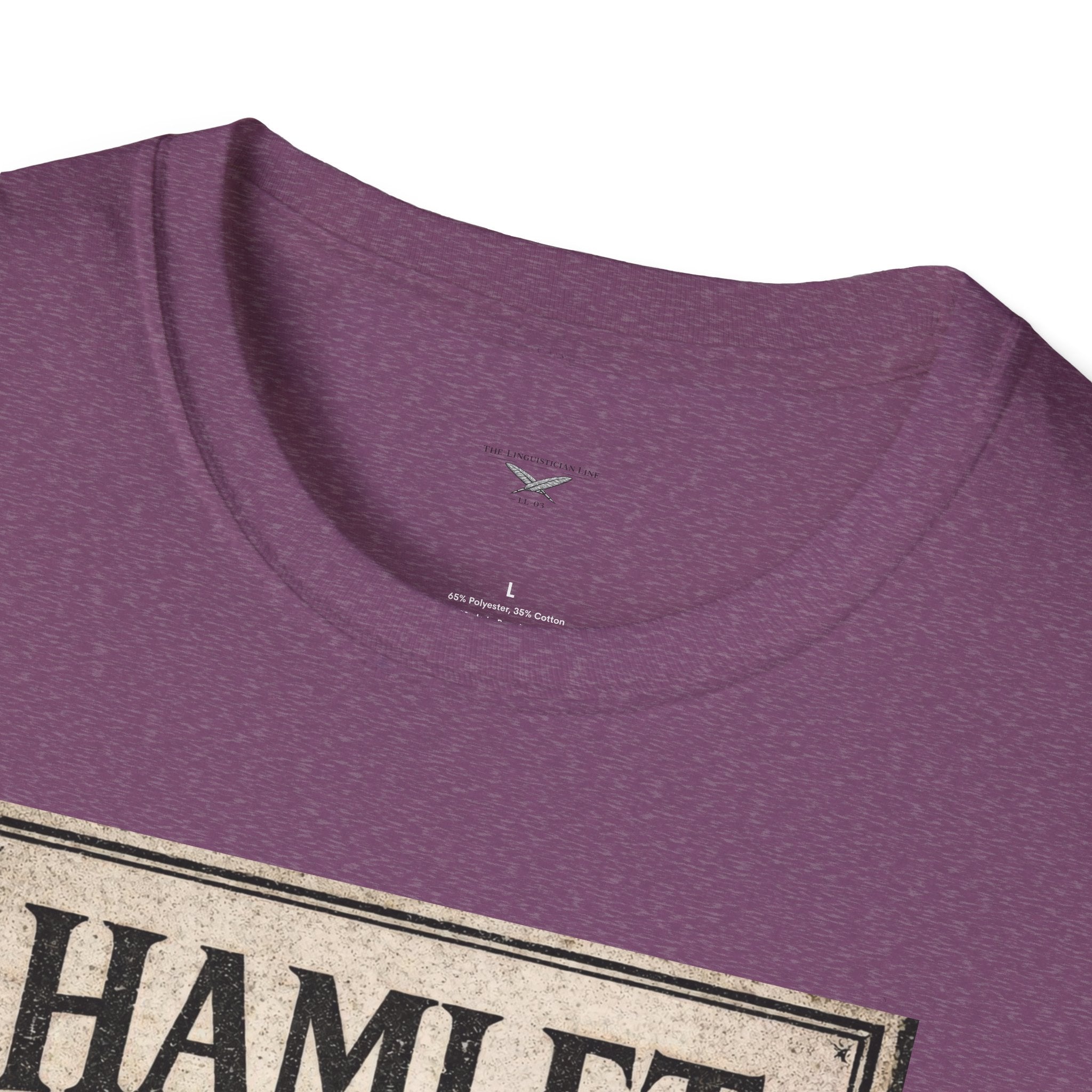 Hamlet Skull & Sexton Services T-Shirt — Vintage Literary Humor Tee