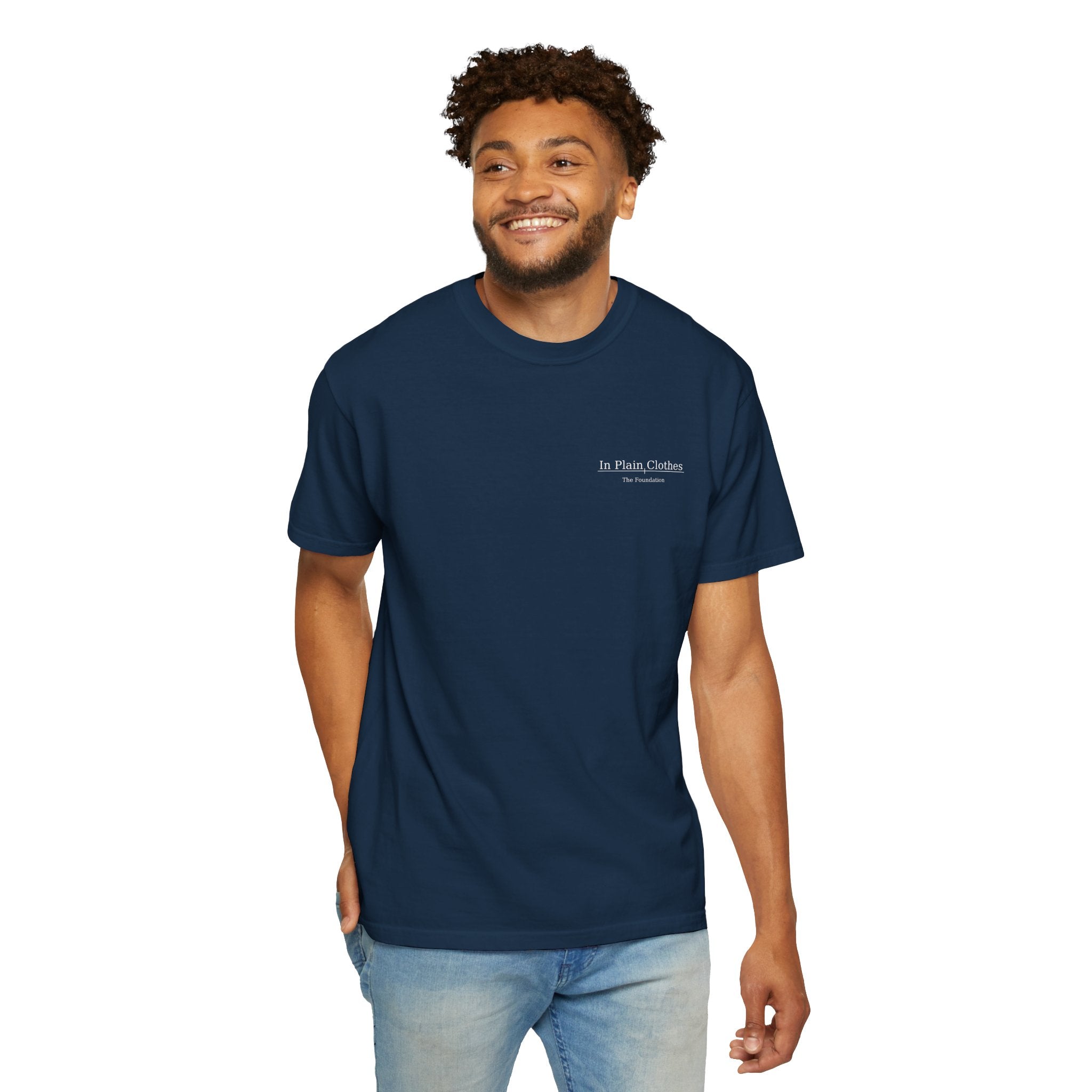 In Plain Clothes— Stand Firm Comfort Colors Tee (Galatians 5:1)