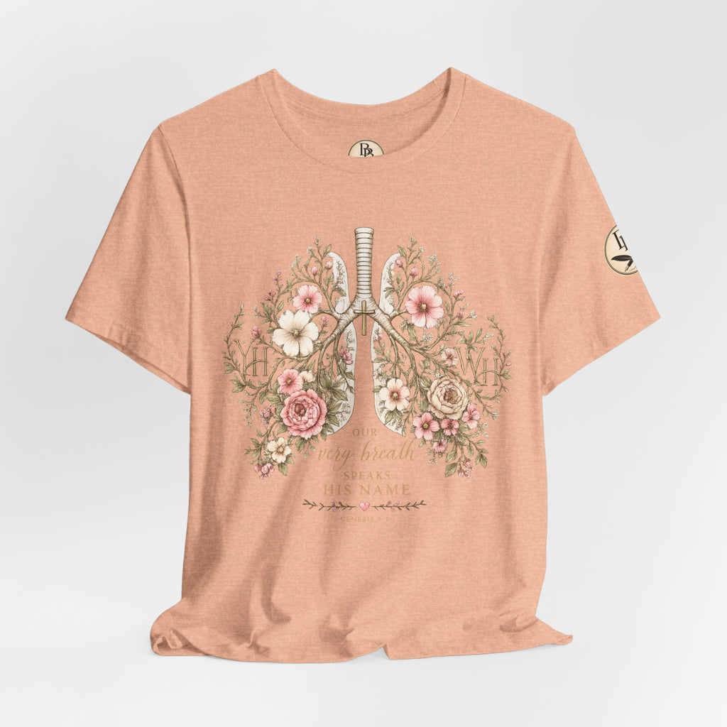 Every Breath Speaks His Name -- Genesis 2:7 (Botanical Lung Design)