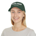 Faith > Fear — Psalm 56:3 — Embroidered Cap | The Foundation Collection (Dark Colors)