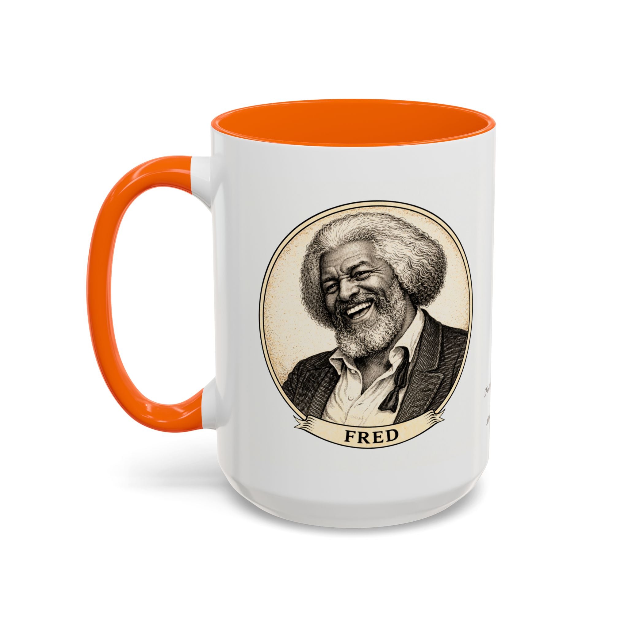 Douglass -- The Orator & Fred -- Ceramic Mug