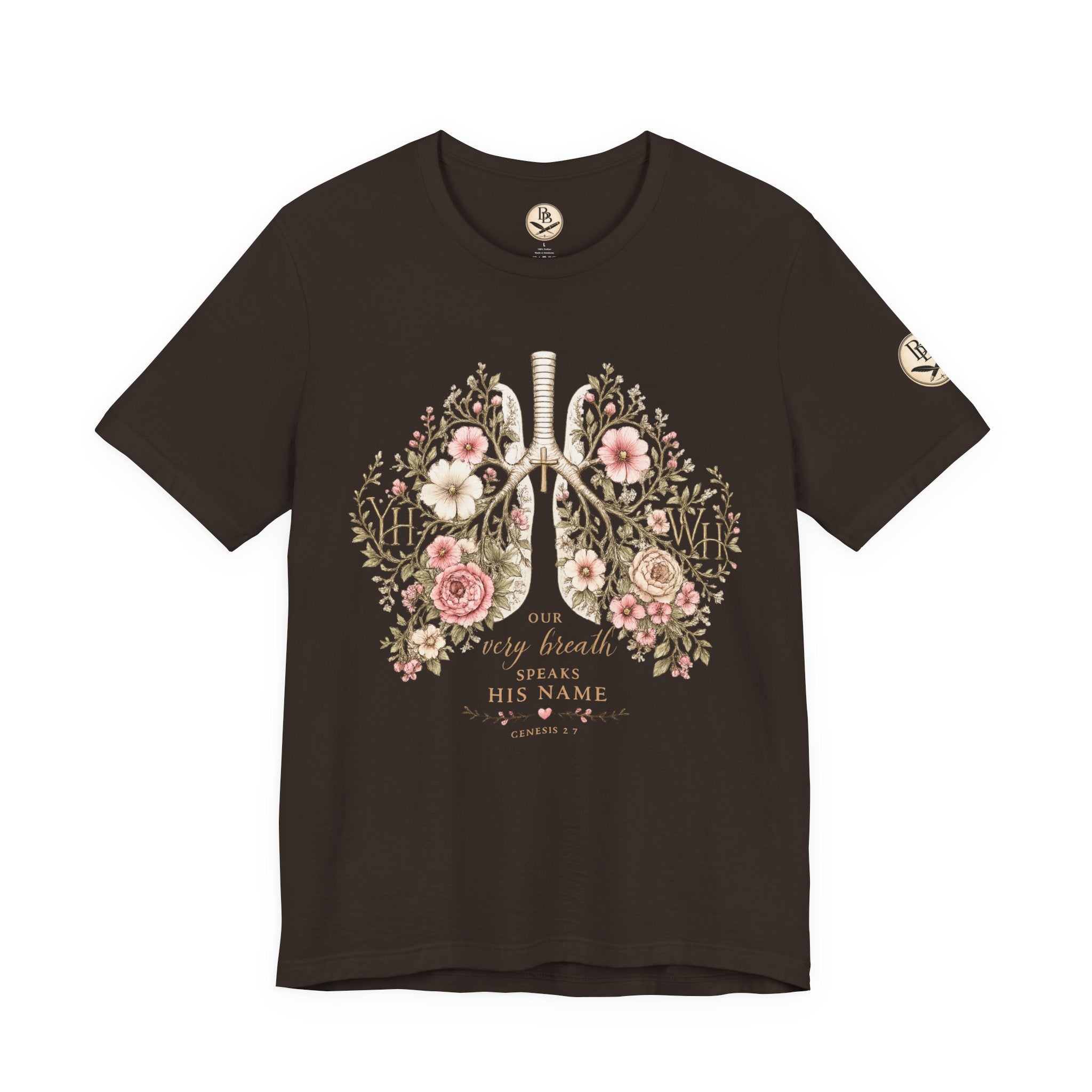 Every Breath Speaks His Name -- Genesis 2:7 (Botanical Lung Design)