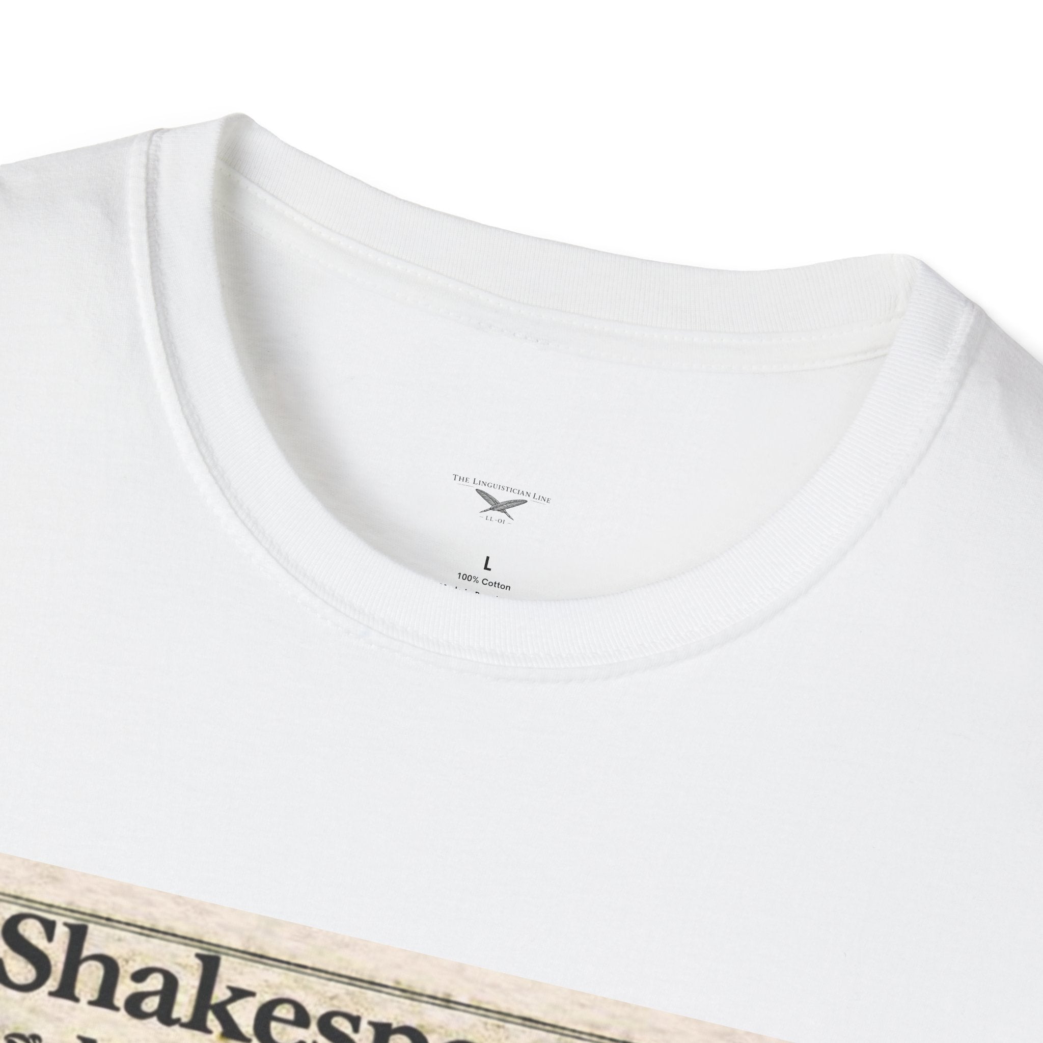 Shakespeare’s Massage Parlor T-Shirt — Vintage Literary Humor Tee