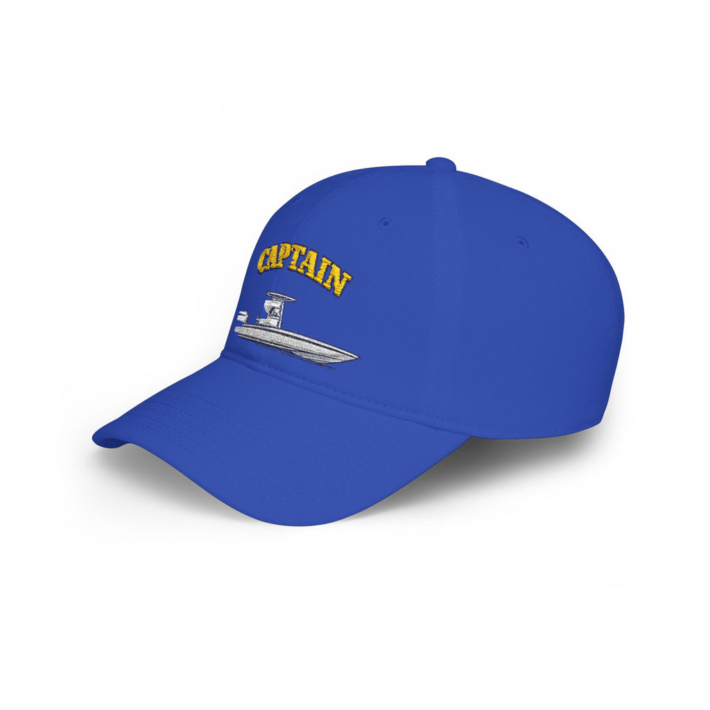 Center Console Captain Hat -- Low Profile Baseball Cap