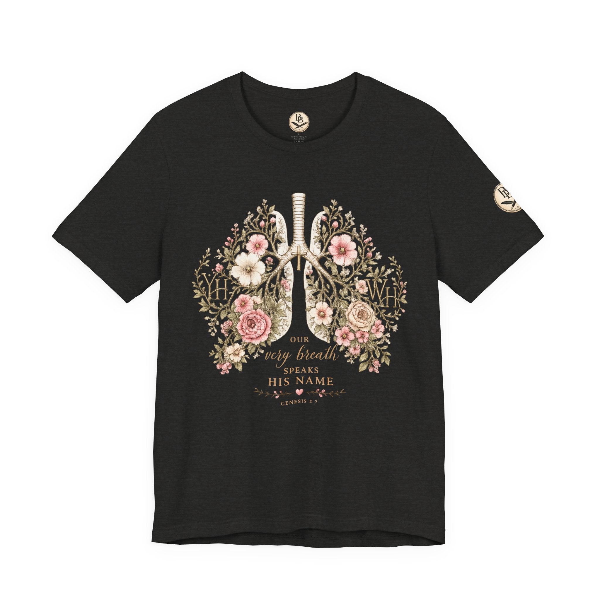 Every Breath Speaks His Name -- Genesis 2:7 (Botanical Lung Design)