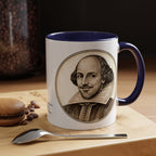 Shakespeare -- The Bard & Ol Bill -- Ceramic Mug