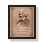 Douglass -- Framed Vintage Literary Print -- The Author's Gallery