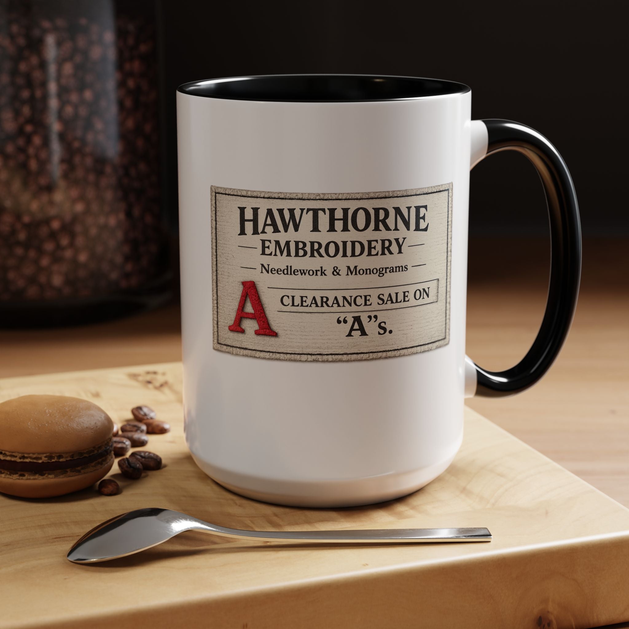Hawthorne Embroidery Mug