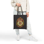 Quilter Tote Bag — "Lady of the Quilt" Cotton Canvas Shopping & Project Bag