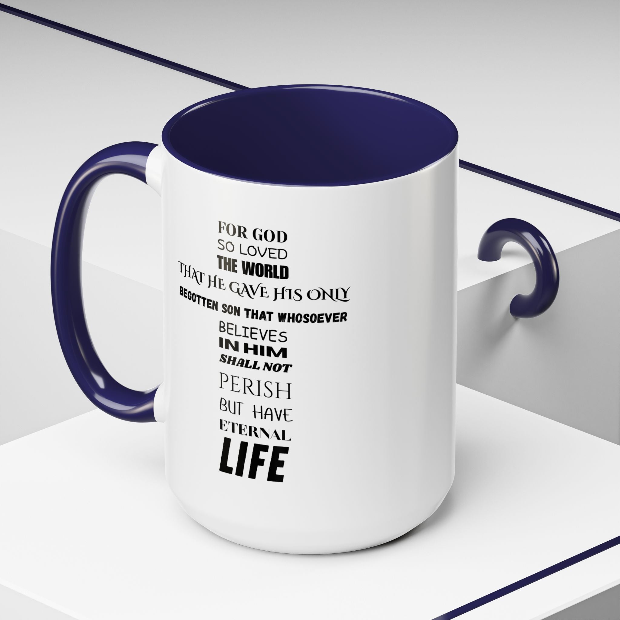 John 3:16 Coffee Mug — The Foundation Collection (15oz)