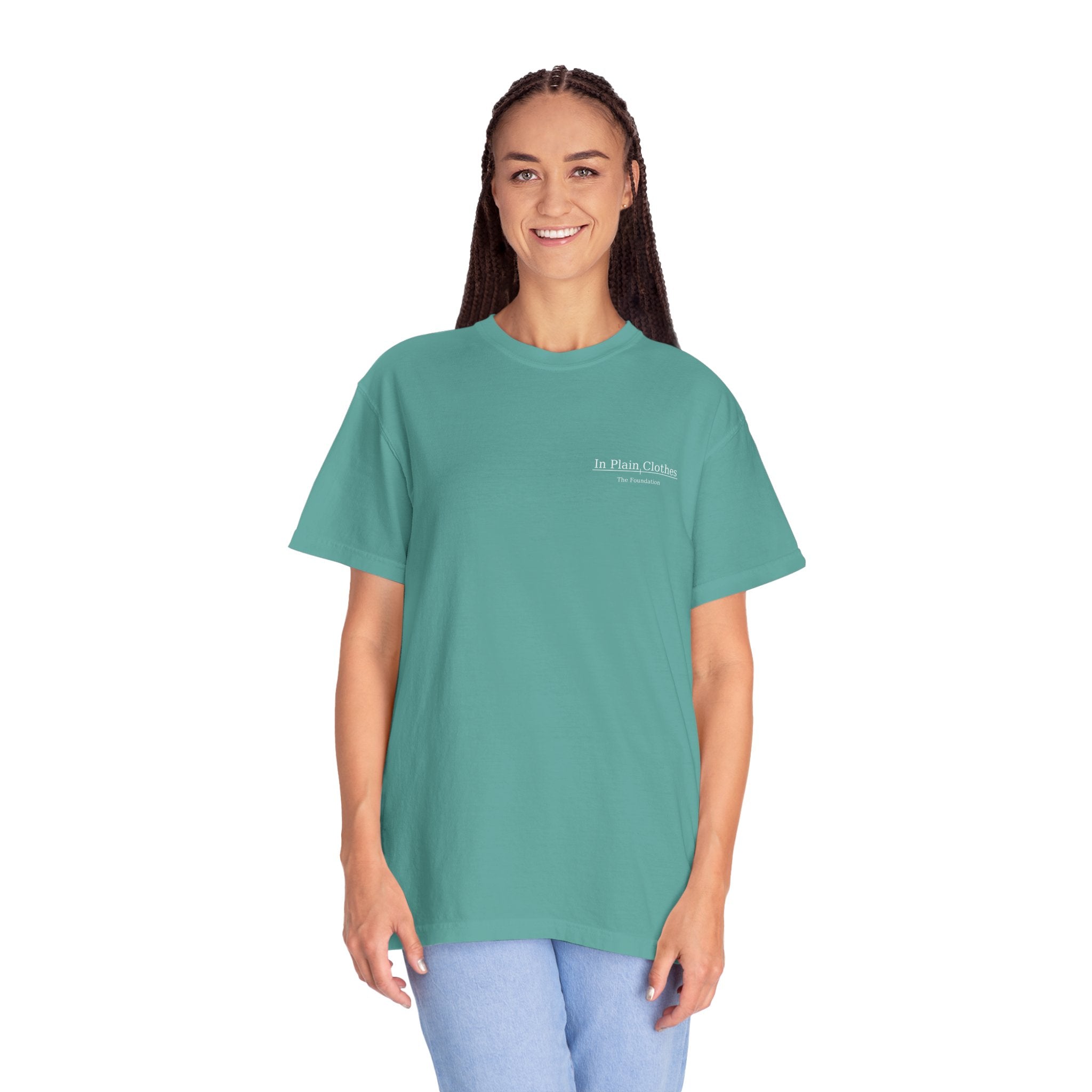 In Plain Clothes — Faith > Fear Comfort Colors Tee (Psalm 56)