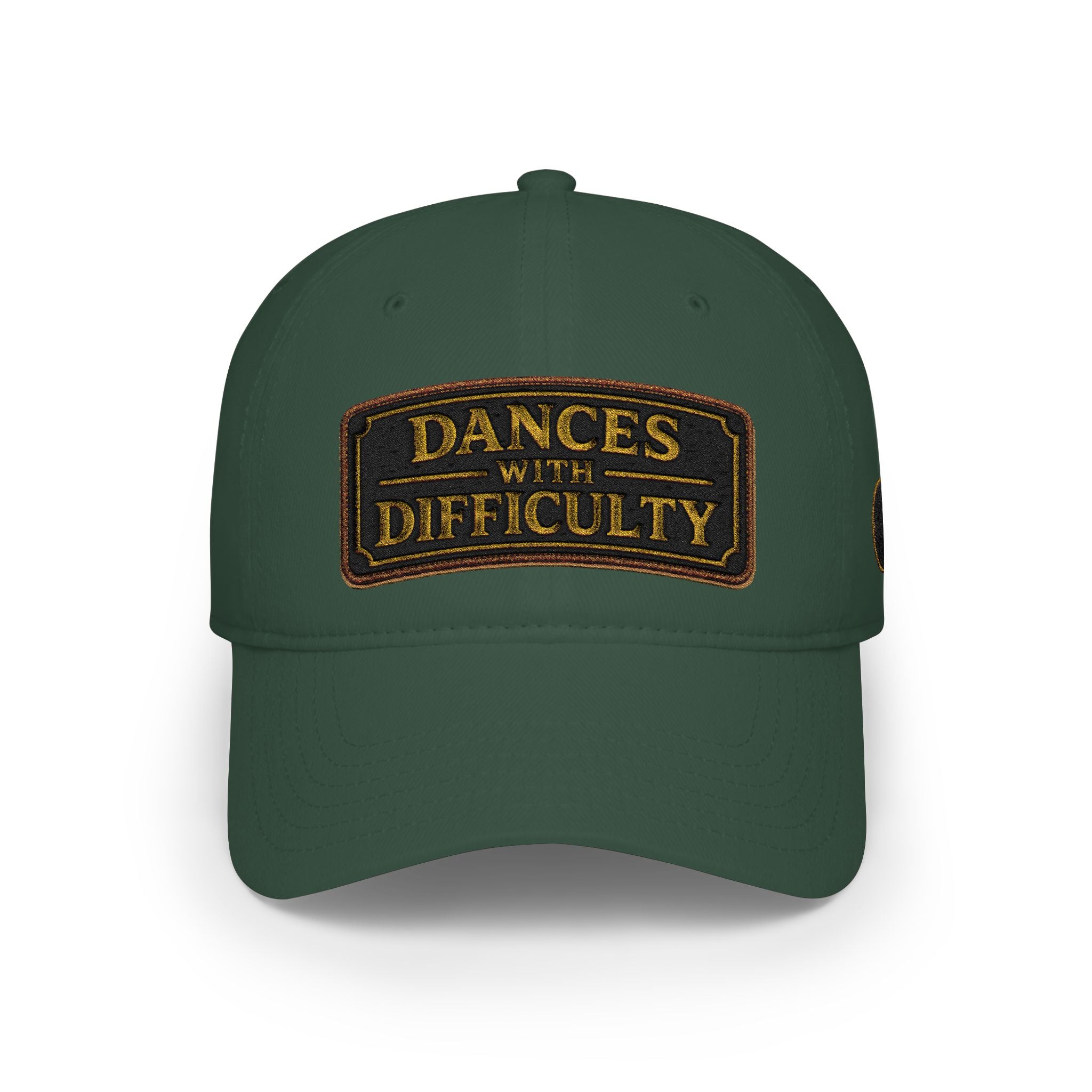 Dances With Difficulty™ Heritage Patch Hat -- A Celebrating Mediocrity Original from Bard & Beyond