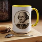Shakespeare -- The Bard & Ol Bill -- Ceramic Mug