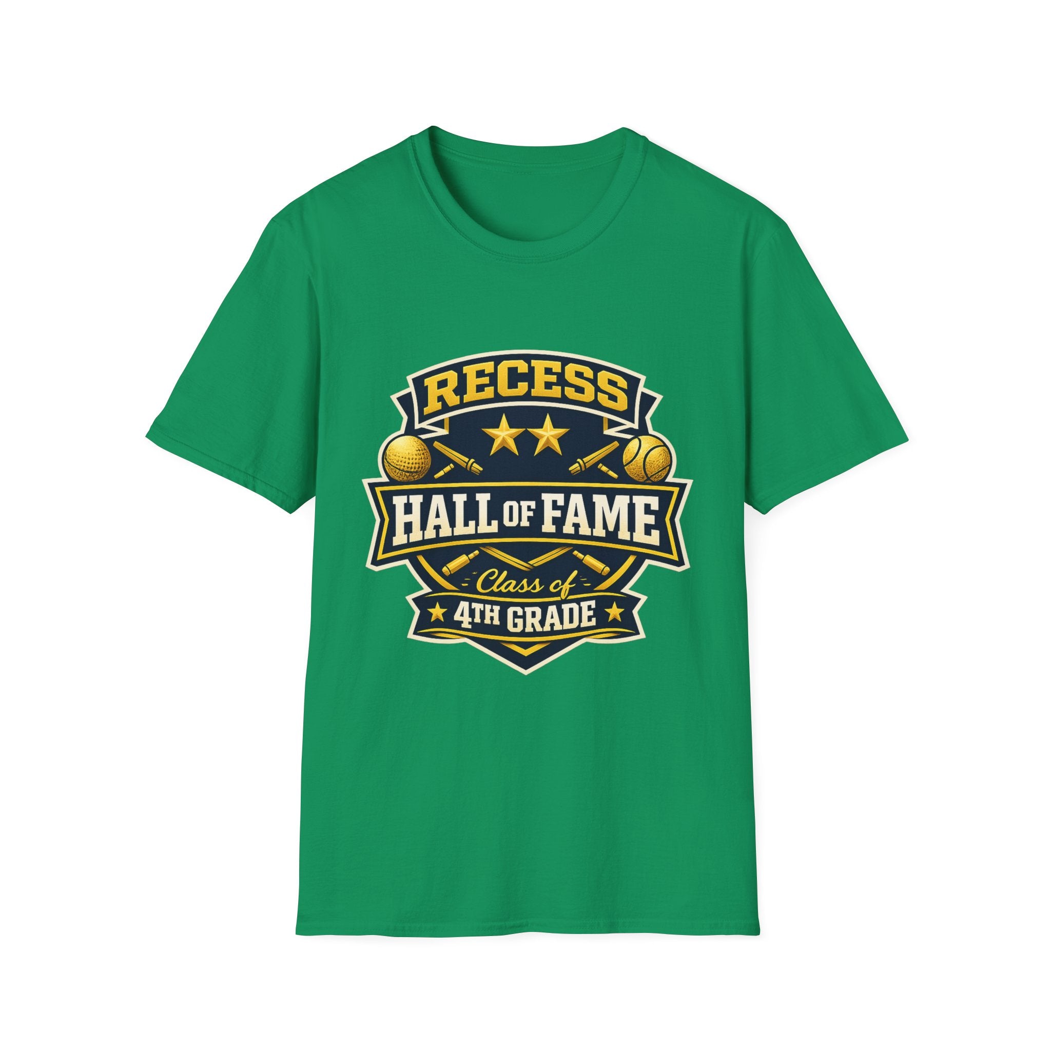 Recess Hall of Fame 4th Grade T-Shirt