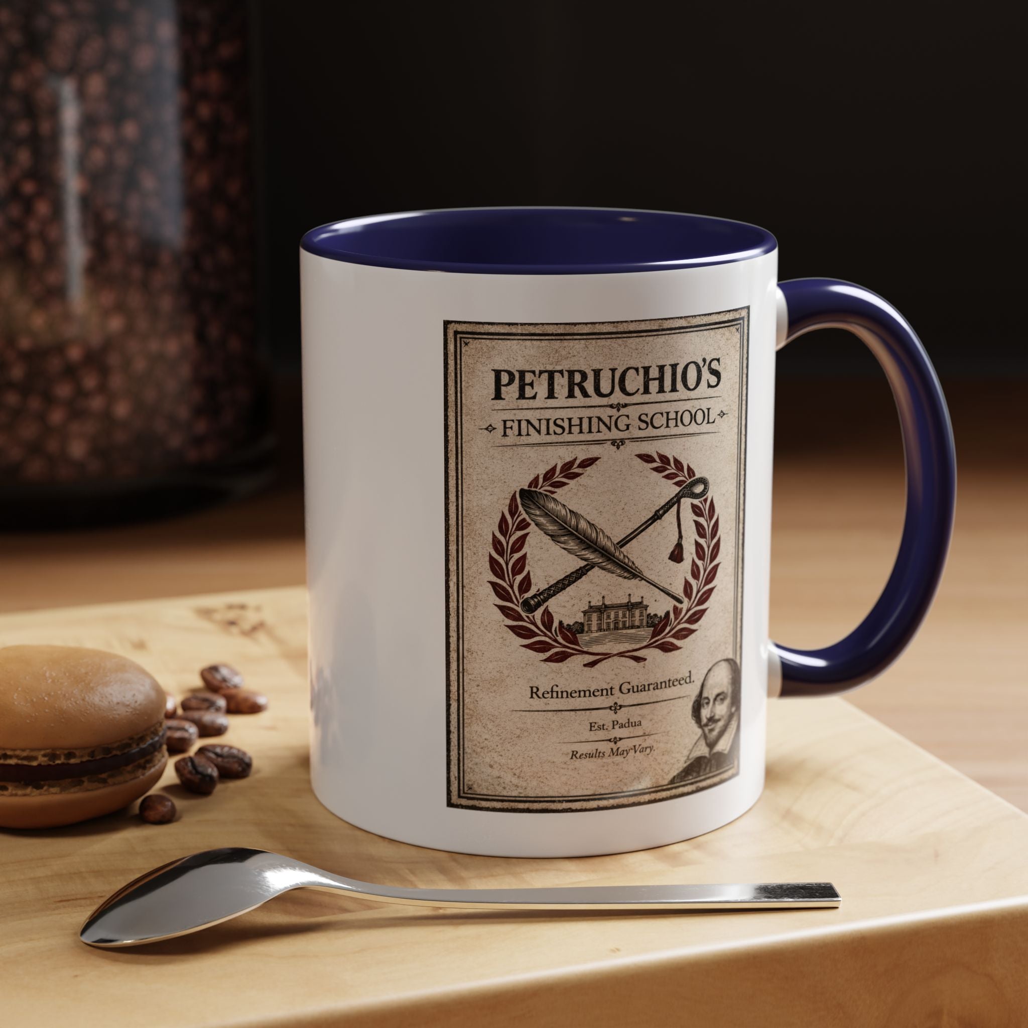 Petruchio's Finishing School Mug