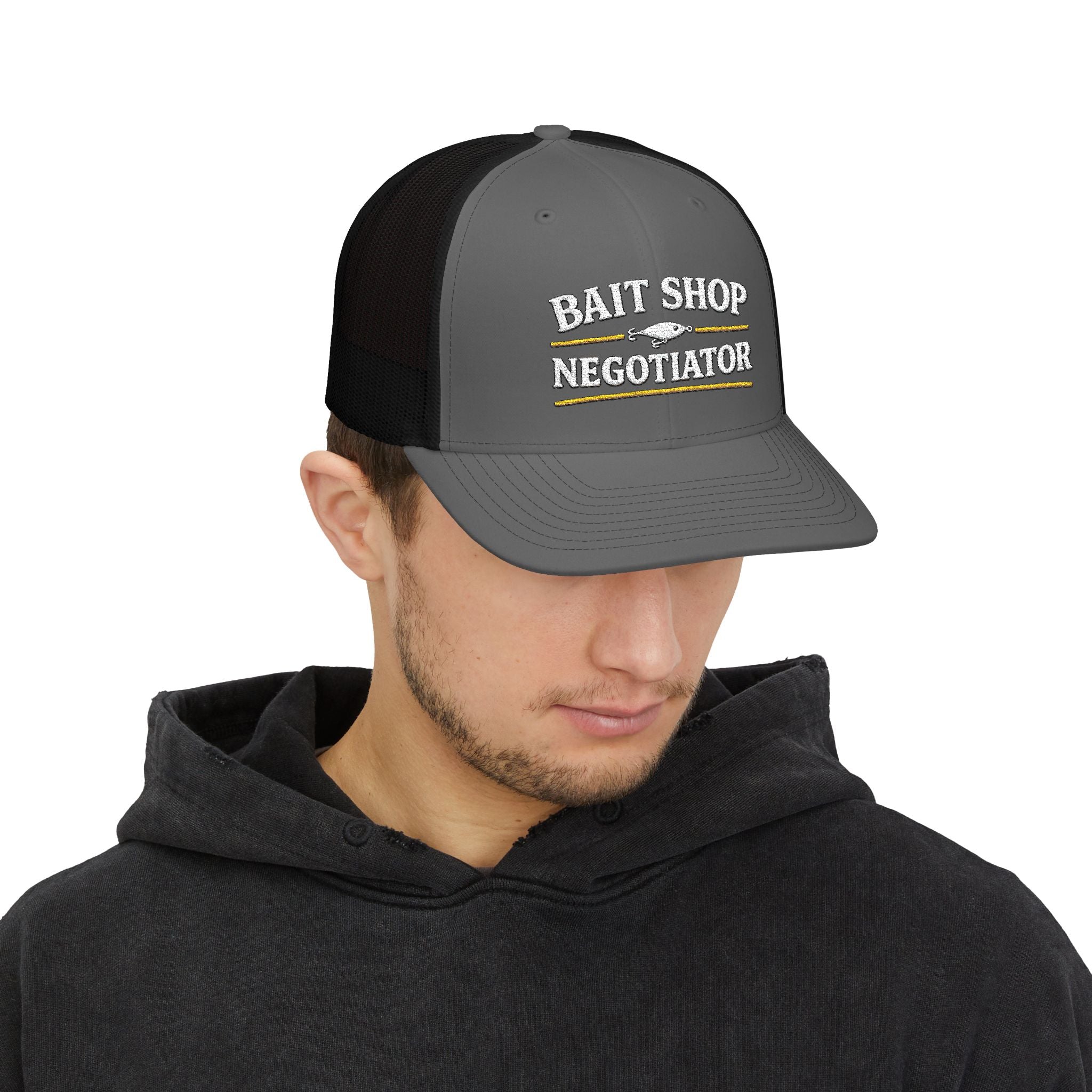 Bait Shop Negotiator — Richardson 112 Trucker Hat