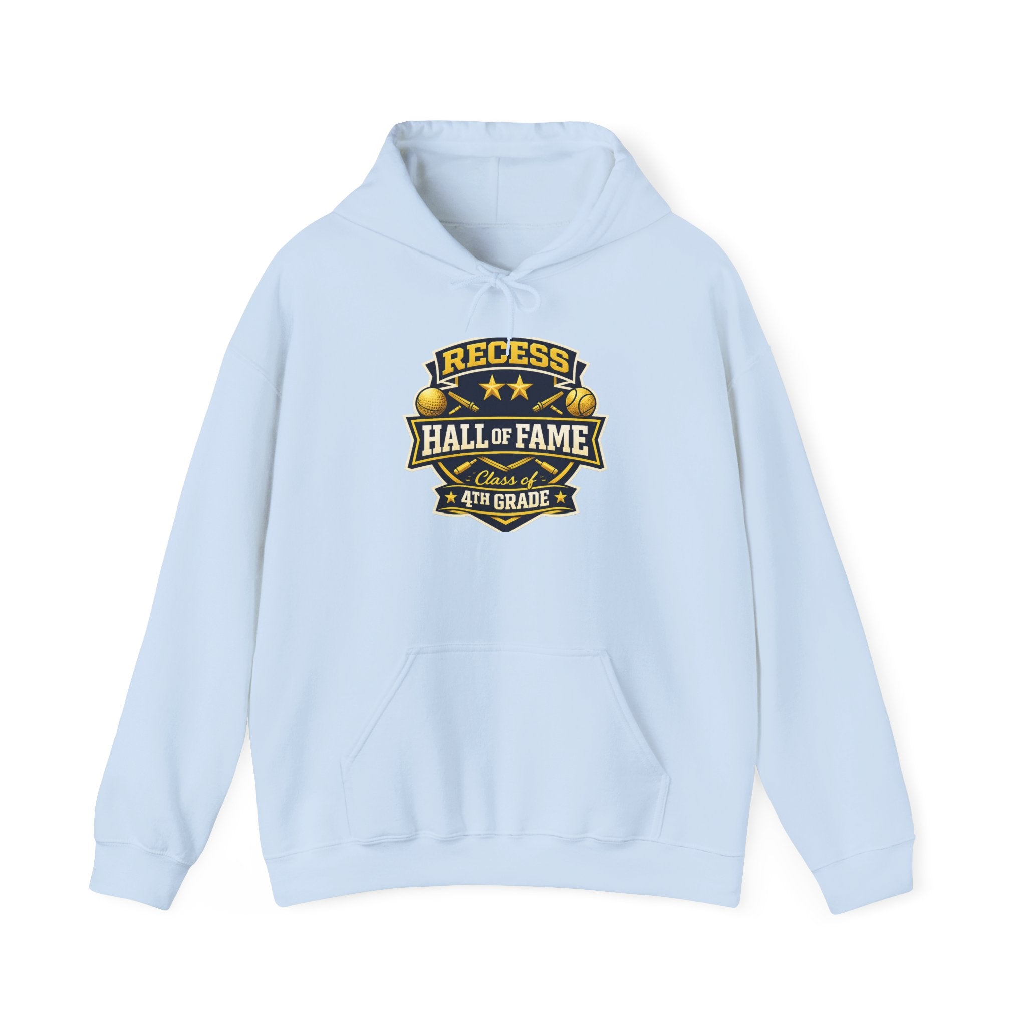 Recess Hall of Fame Hoodie -- Class of 4th Grade