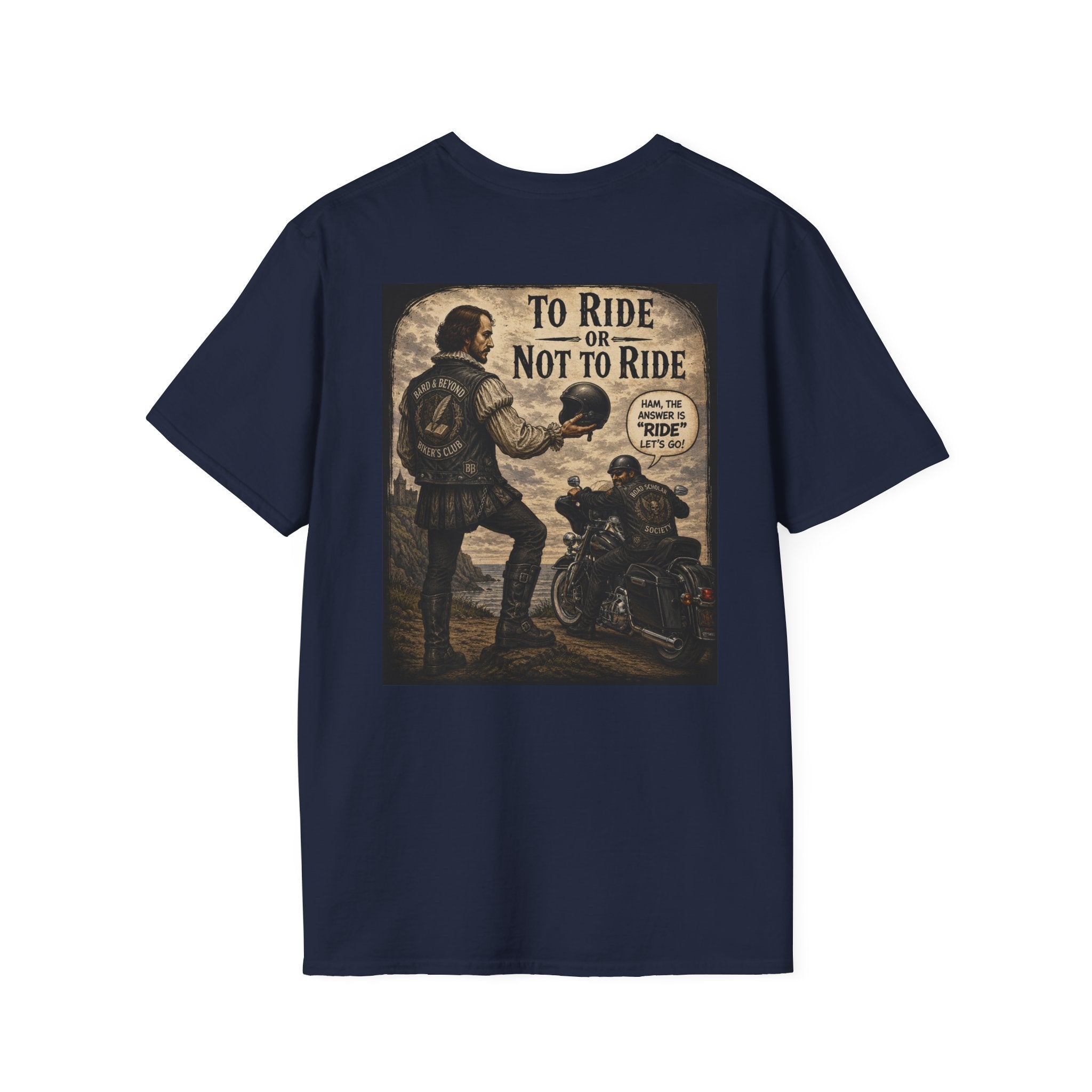 Hamlet's Dilema Tee -- From The Road Scholar Society