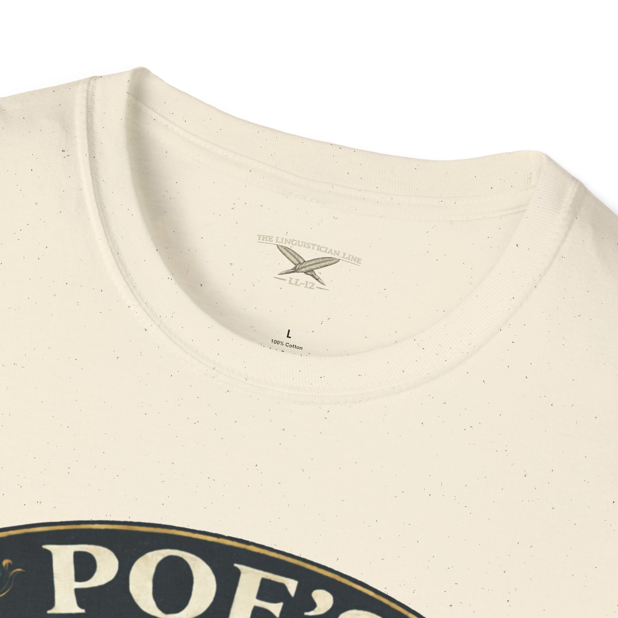 Poe’s Bird Sanctuary T-Shirt – Vintage Literary Humor Tee