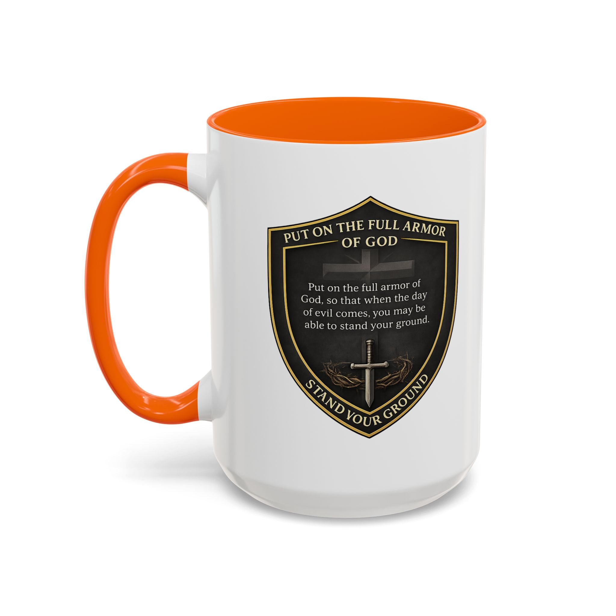 Ephesians 6:13 Coffee Mug — The Foundation Collection (15 oz)