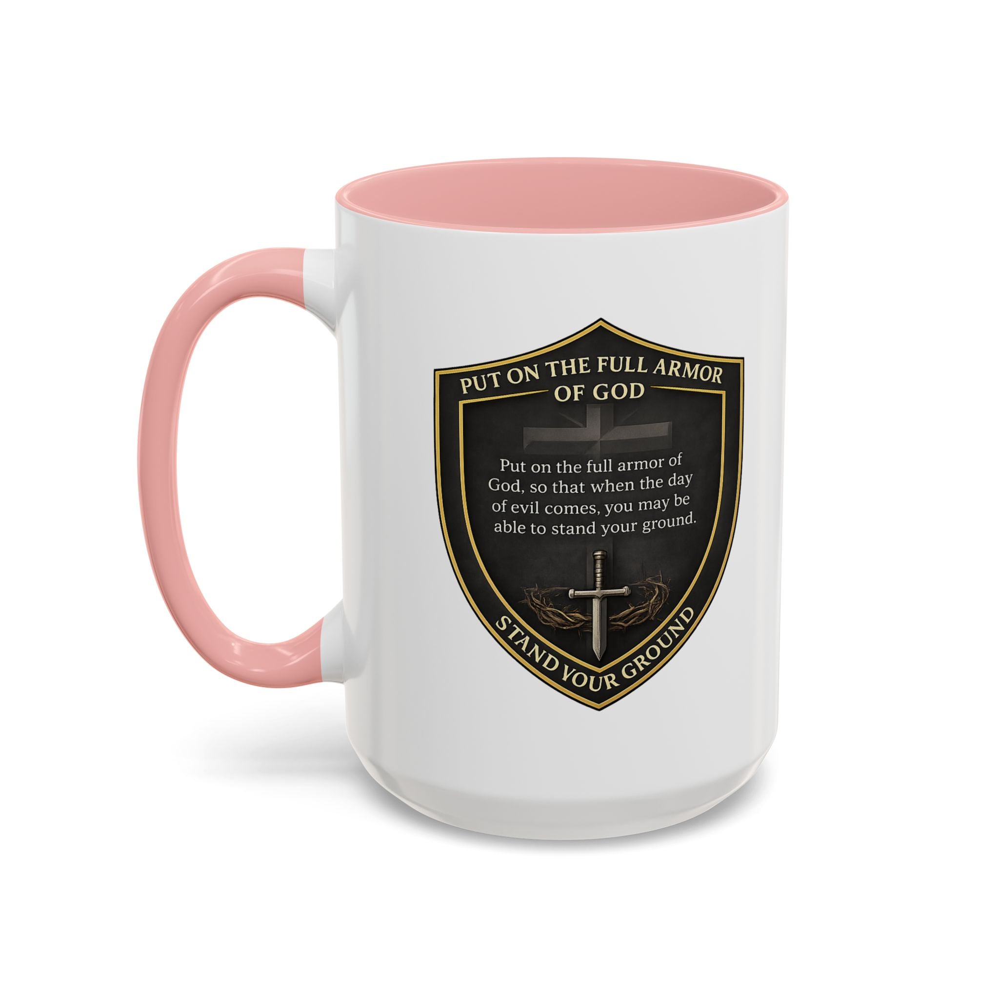 Ephesians 6:13 Coffee Mug — The Foundation Collection (15 oz)