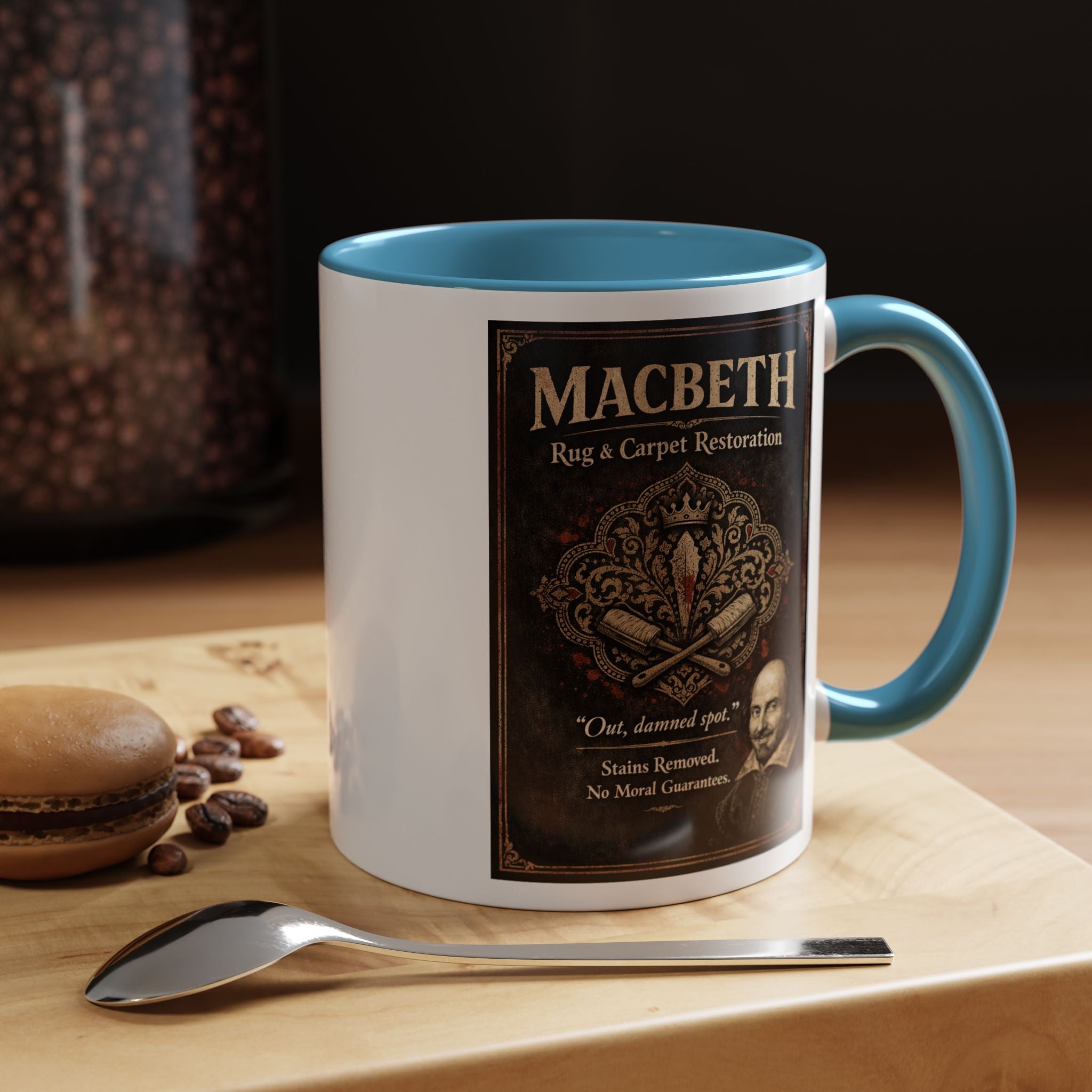 Macbeth Rug & Carpet Restoration Mug