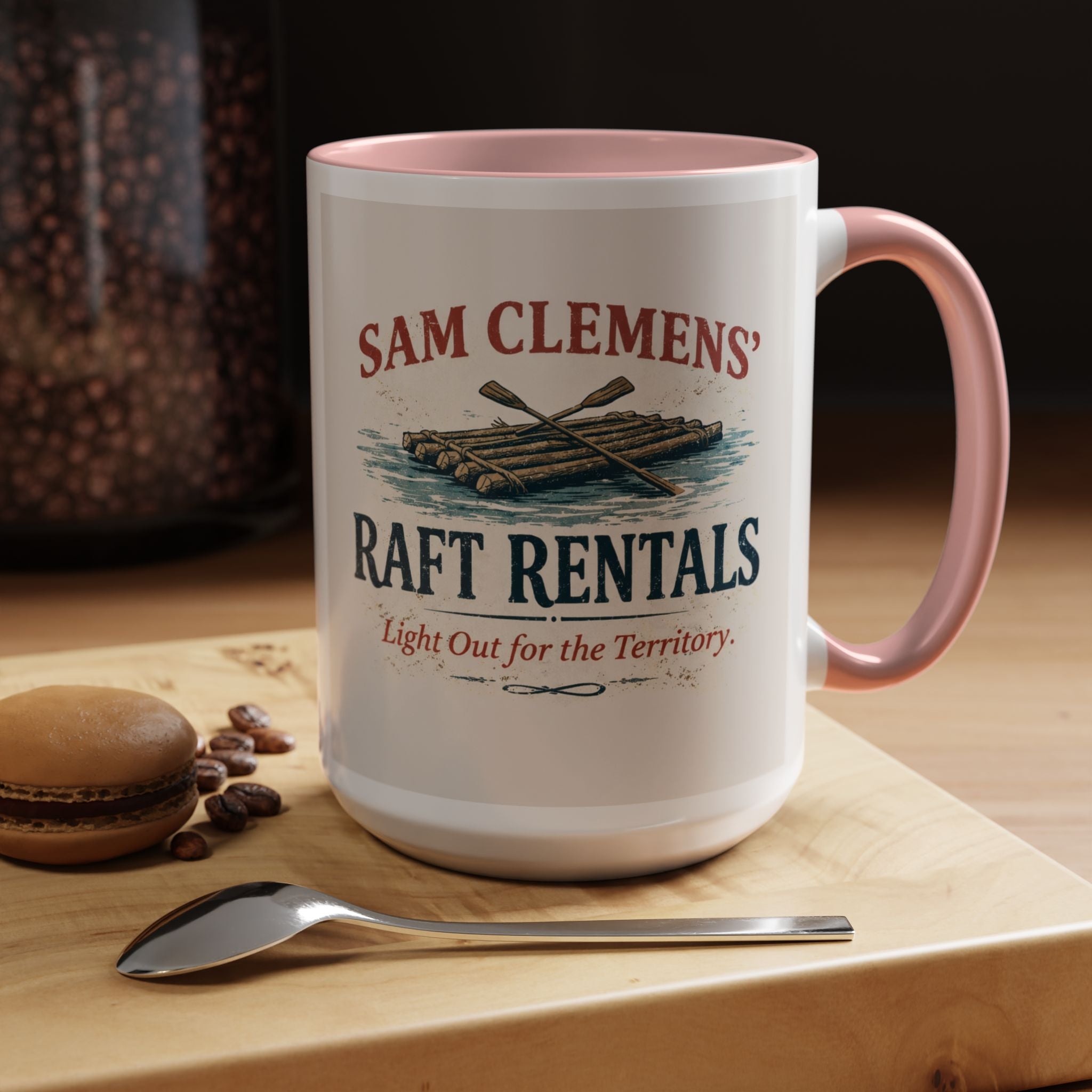 Sam Clemens' Raft Rental Mug