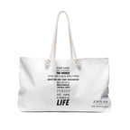 Weekender Bag — John 3:16    From The Foundation