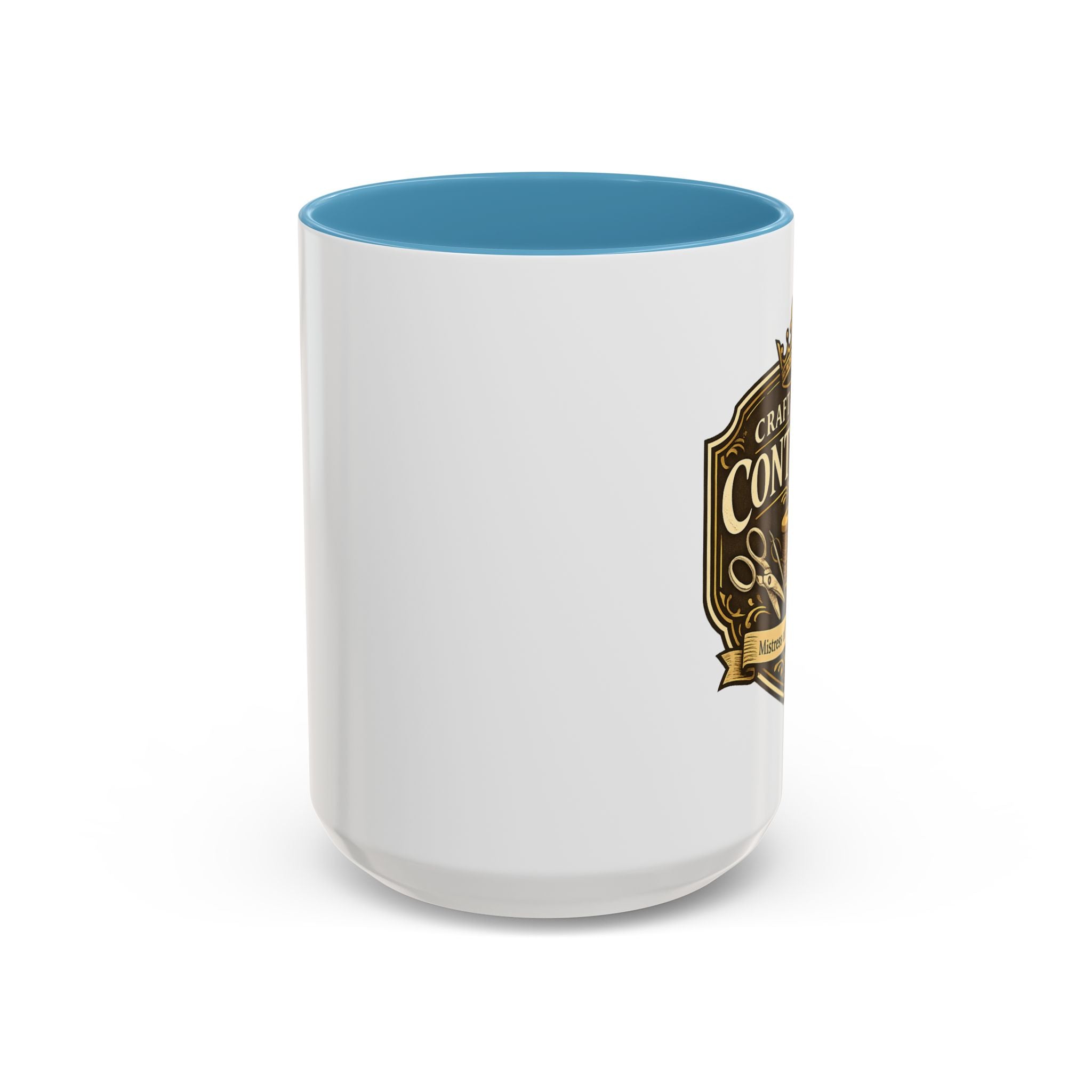 Contessa Craft Room Coffee Mug — "Craft Room Contessa: Mistress of Materials" Accent Mug