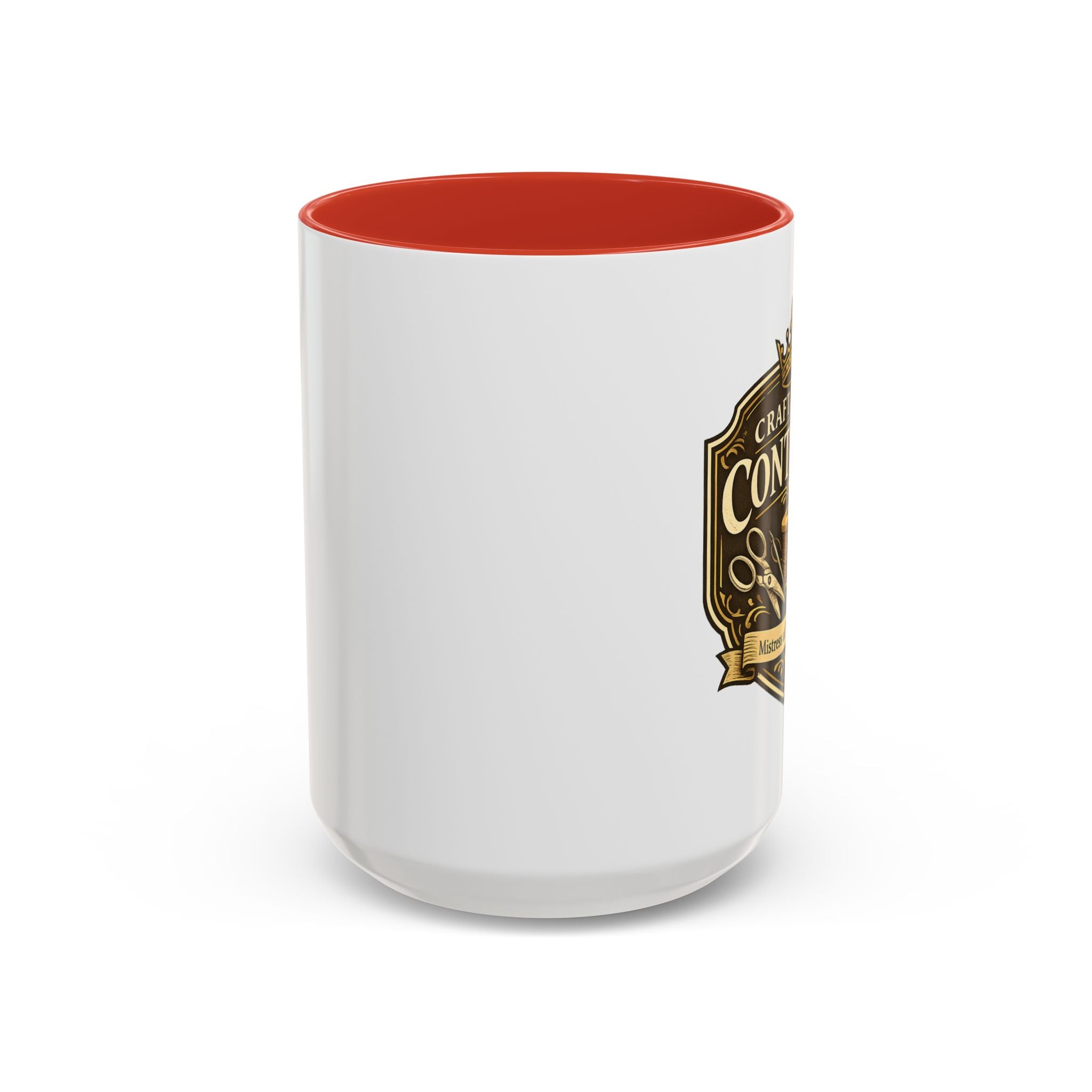 Contessa Craft Room Coffee Mug — "Craft Room Contessa: Mistress of Materials" Accent Mug