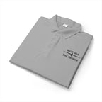MATT 28:6 -- Embroidered Dress Polo  In Plain Clothes (Light Colors)