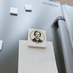 Edgar Allan Poe — Porcelain Portrait Magnet:  From The Author’s Gallery