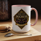 Glue Gun Duchess Coffee Mug — "Her Bond Is Permanent" Accent Ceramic Mug