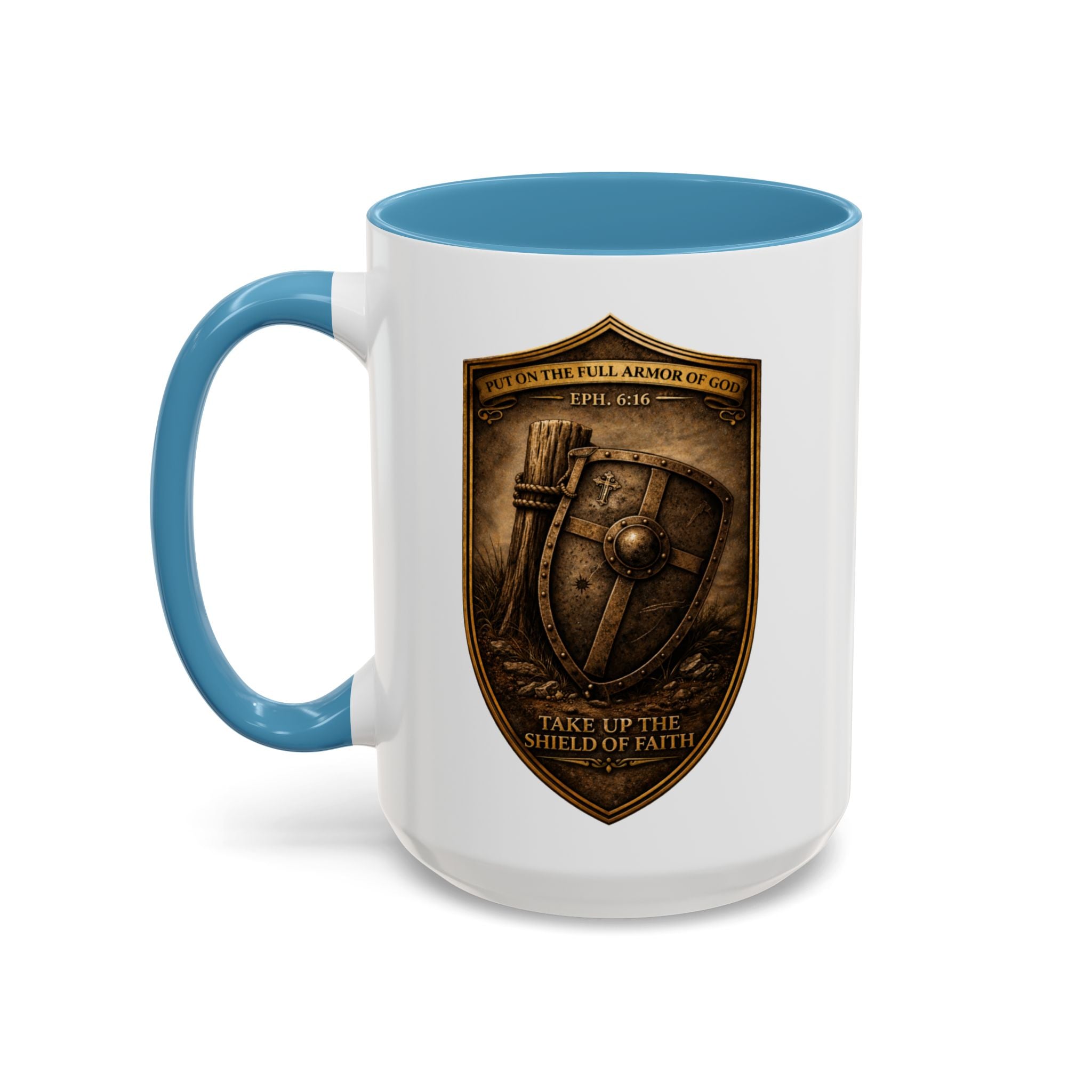 Ephesians 6:16 Coffee Mug — The Foundation Collection (15 oz)
