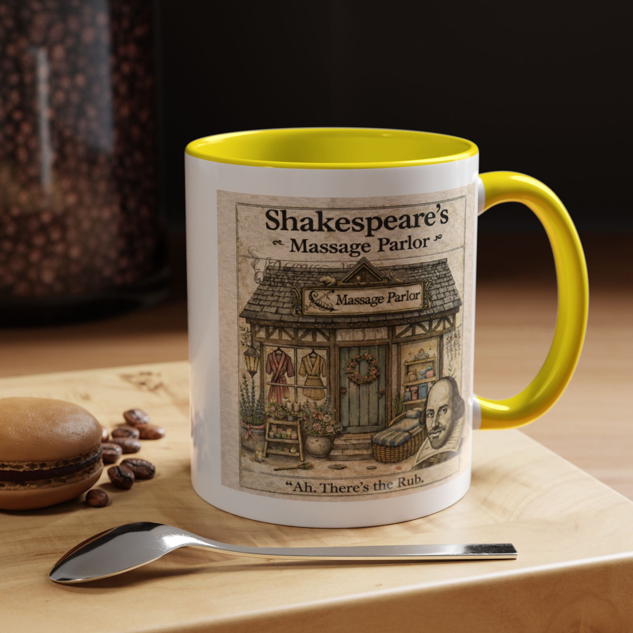 Shakespeare's Massage Parlor Mug