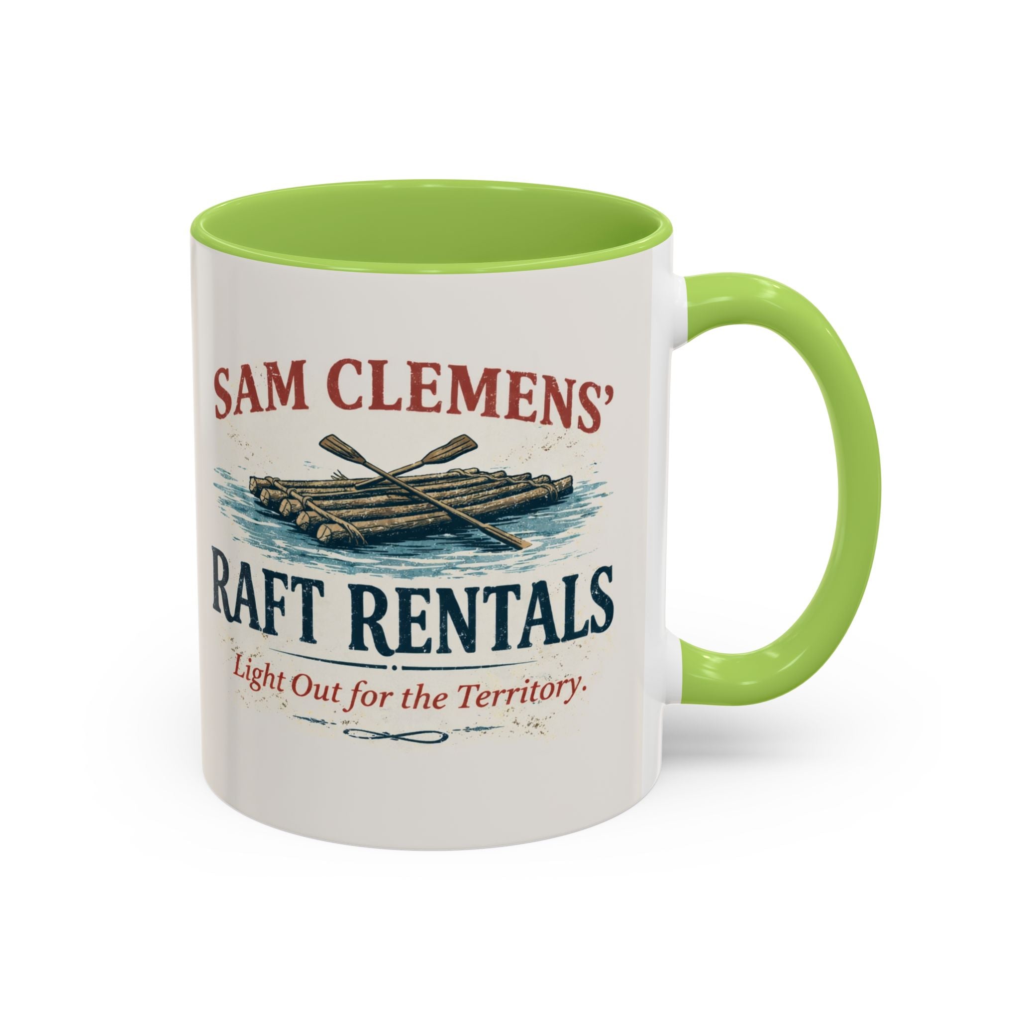 Sam Clemens' Raft Rental Mug
