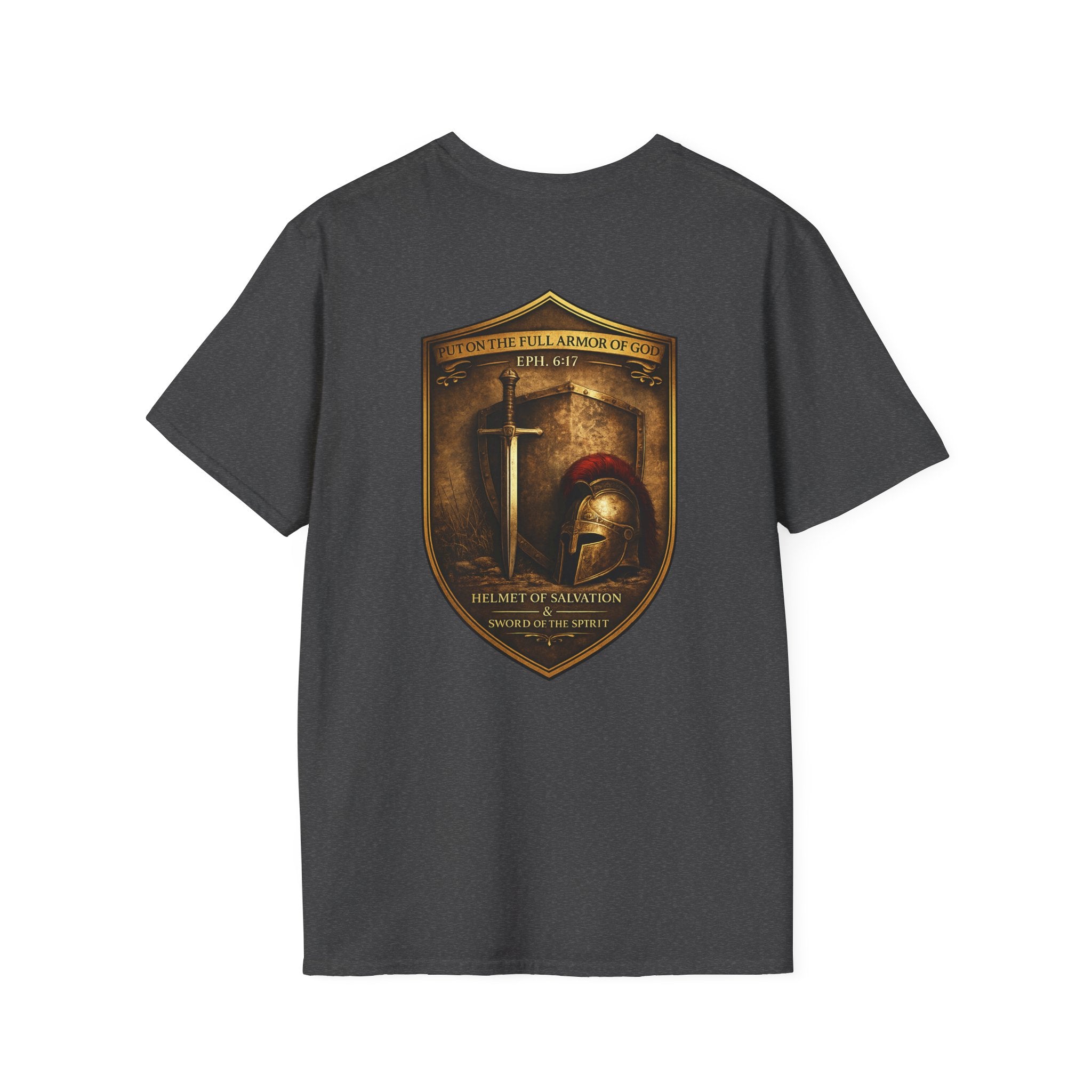 The Armor — Ephesians 6:17 Tee      Helmet of Salvation & Sword of the Spirit | In Plain Clothes