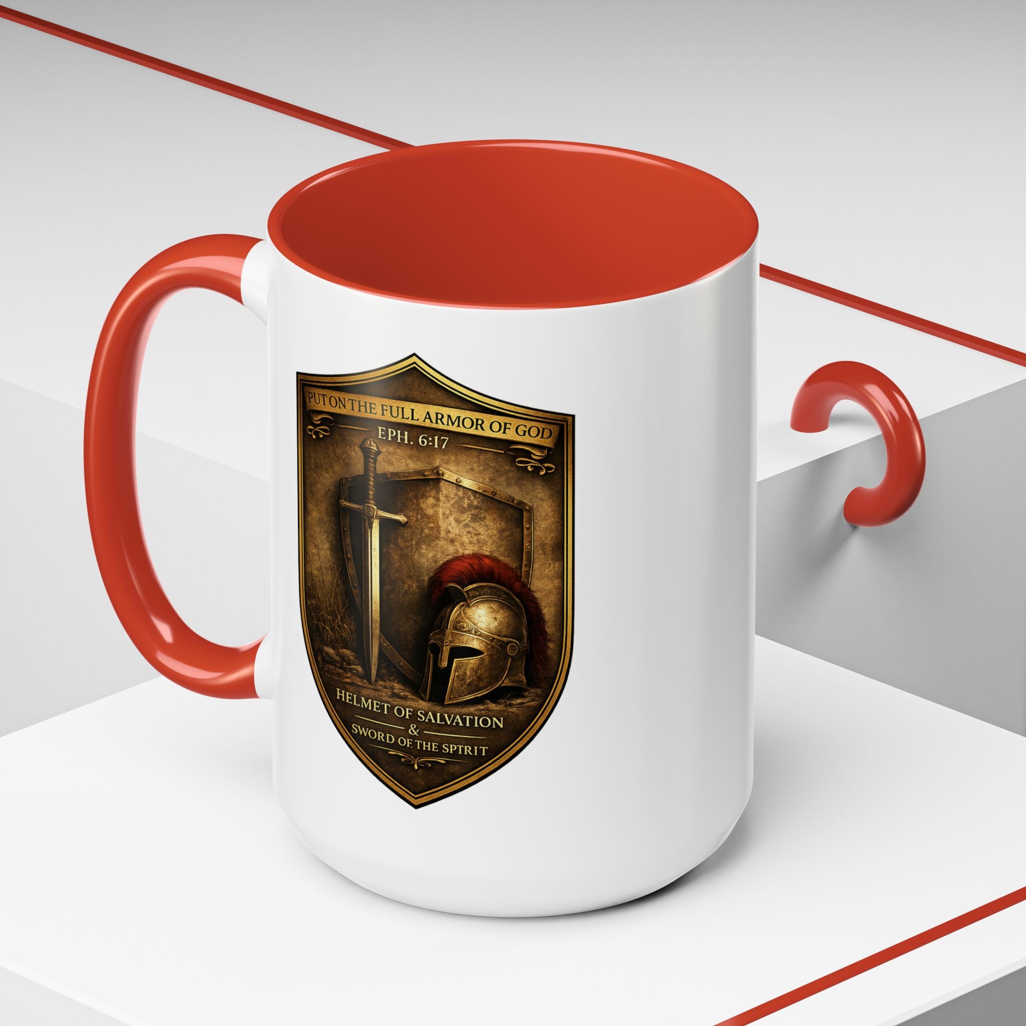 Ephesians 6:17 Coffee Mug — The Foundation Collection (15 oz)