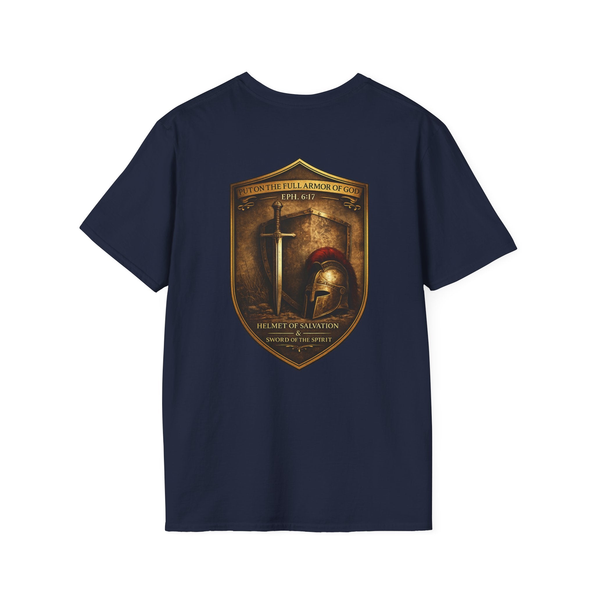 The Armor — Ephesians 6:17 Tee      Helmet of Salvation & Sword of the Spirit | In Plain Clothes