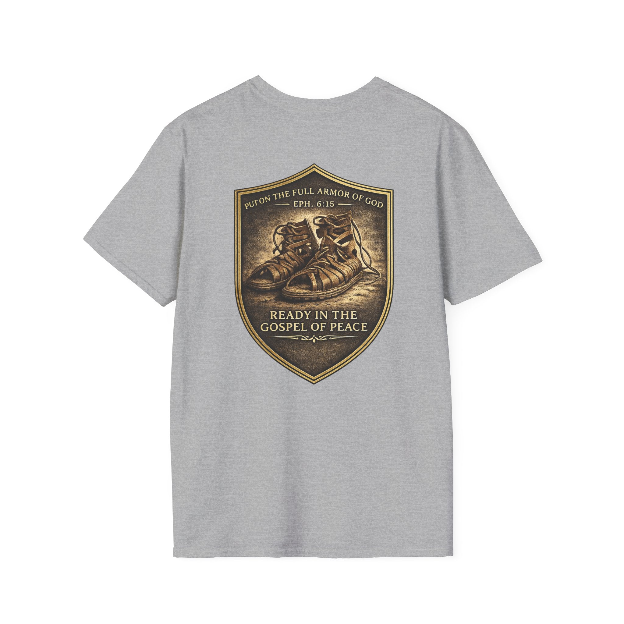 The Armor — Ephesians 6:15 Tee   In Plain Clothes | Softstyle Shirt