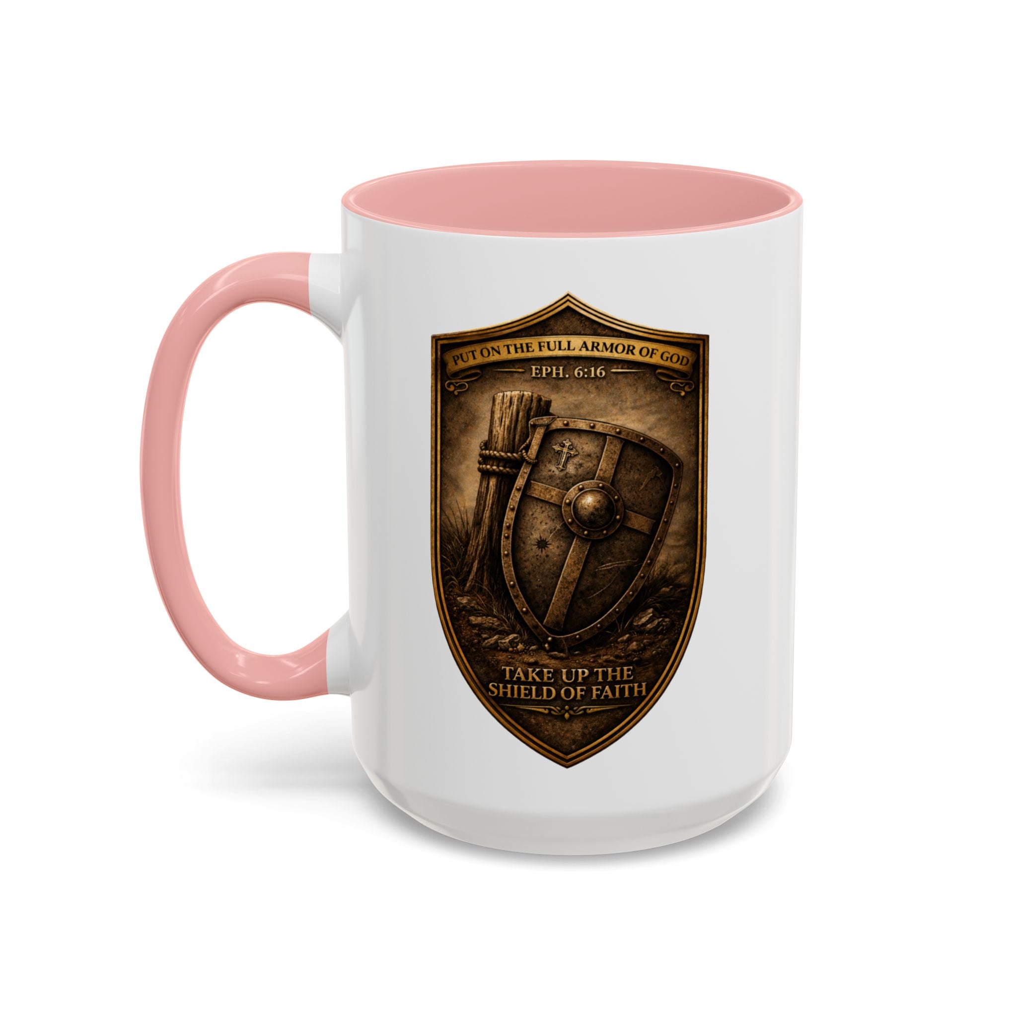 Ephesians 6:16 Coffee Mug — The Foundation Collection (15 oz)