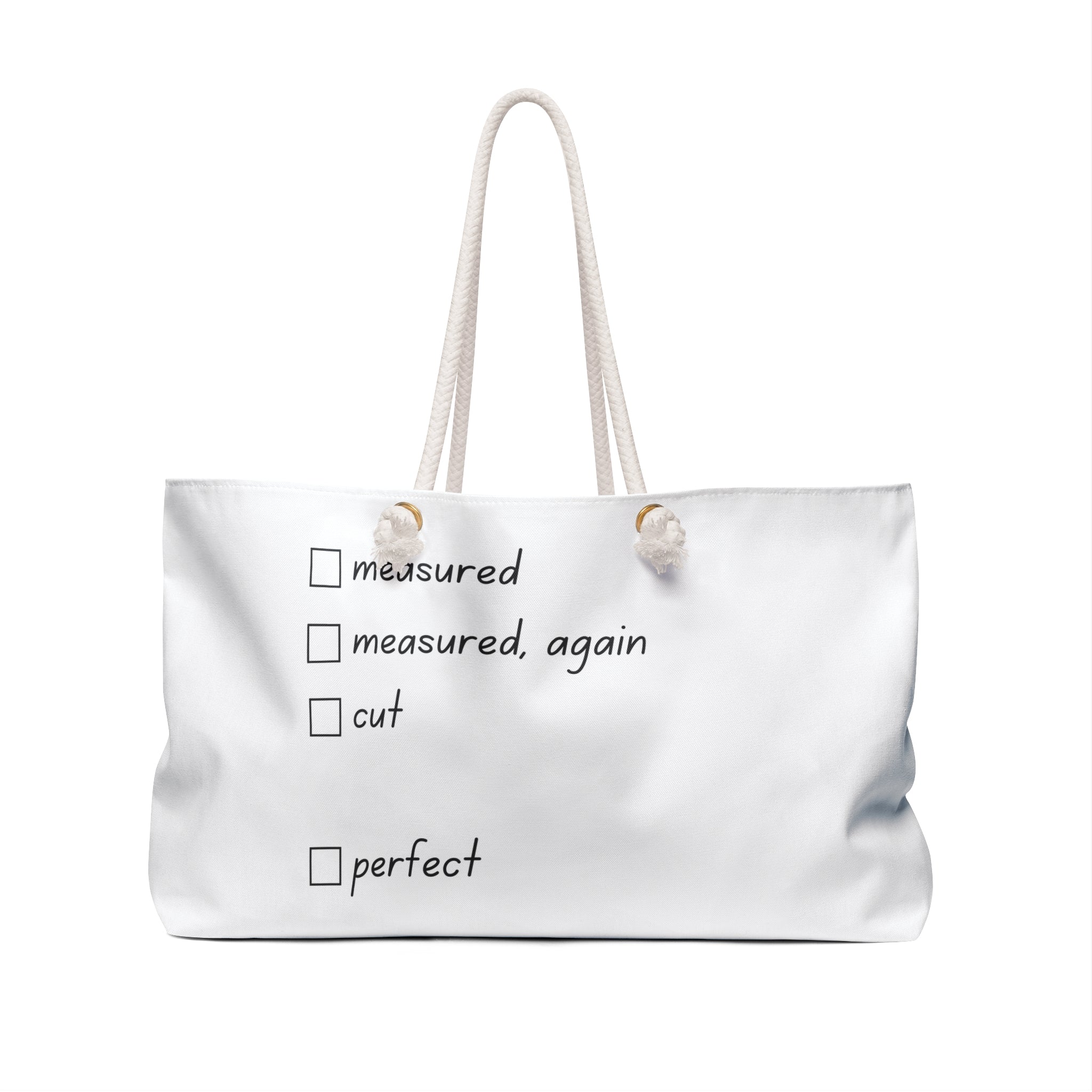 Lady of the Quilt weekender bag