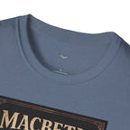 Macbeth Rug & Carpet Restoration T-Shirt — Vintage Literary Humor Tee