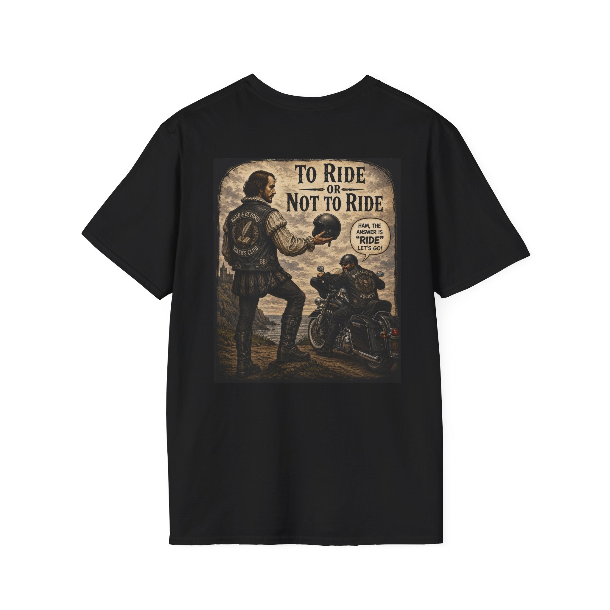 Hamlet's Dilema Tee -- From The Road Scholar Society