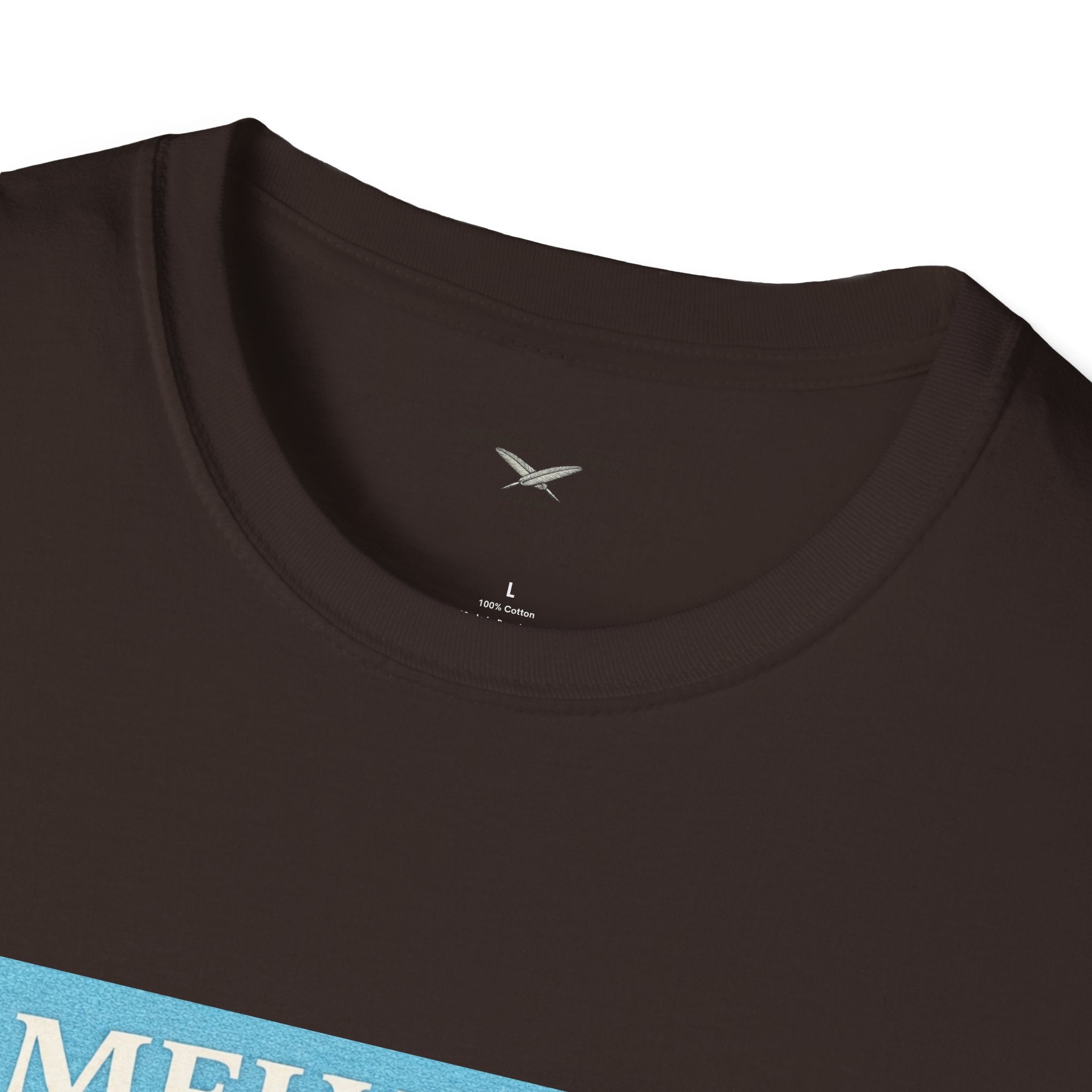 Melville Whale Watching T-Shirt — Vintage Literary Humor Tee