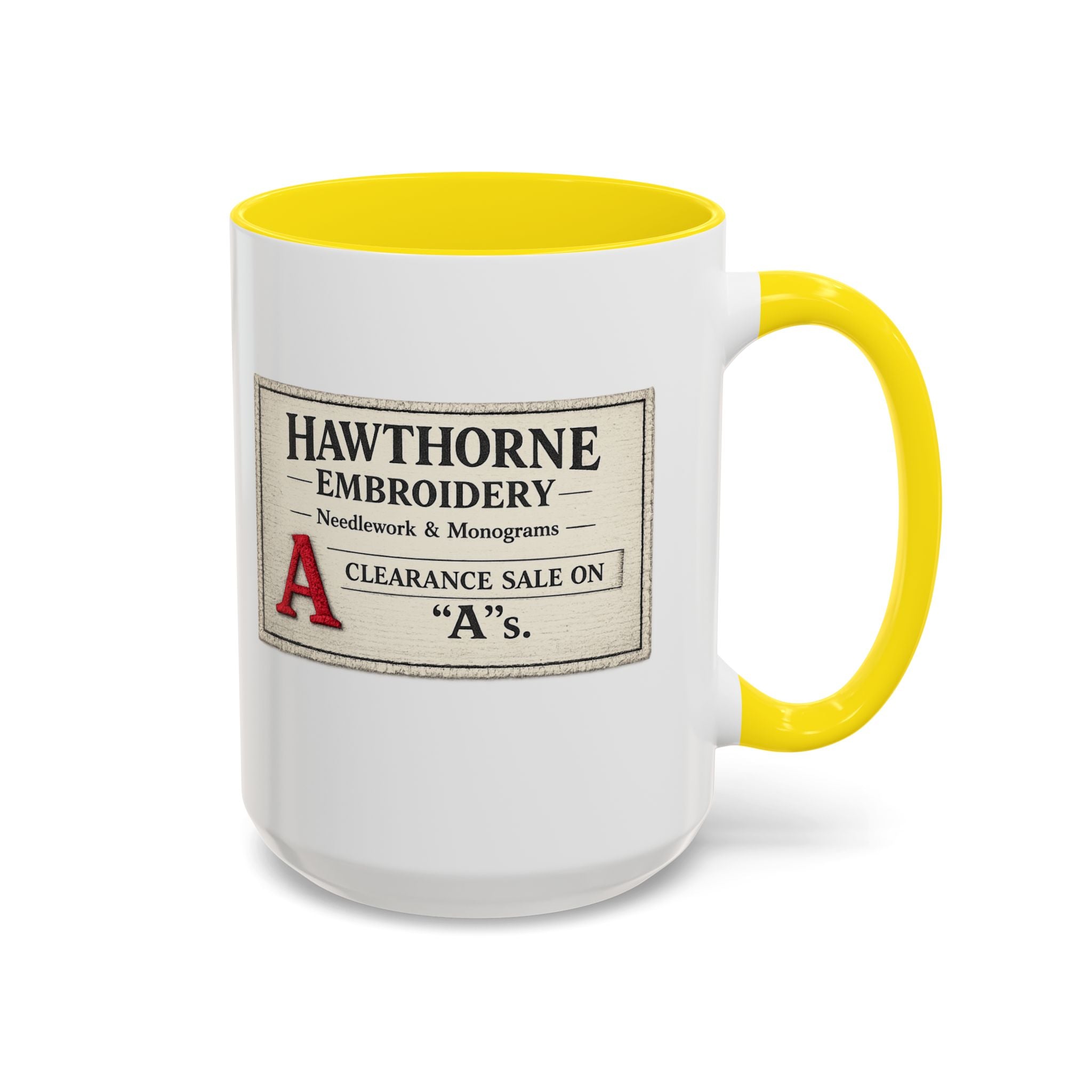 Hawthorne Embroidery Mug