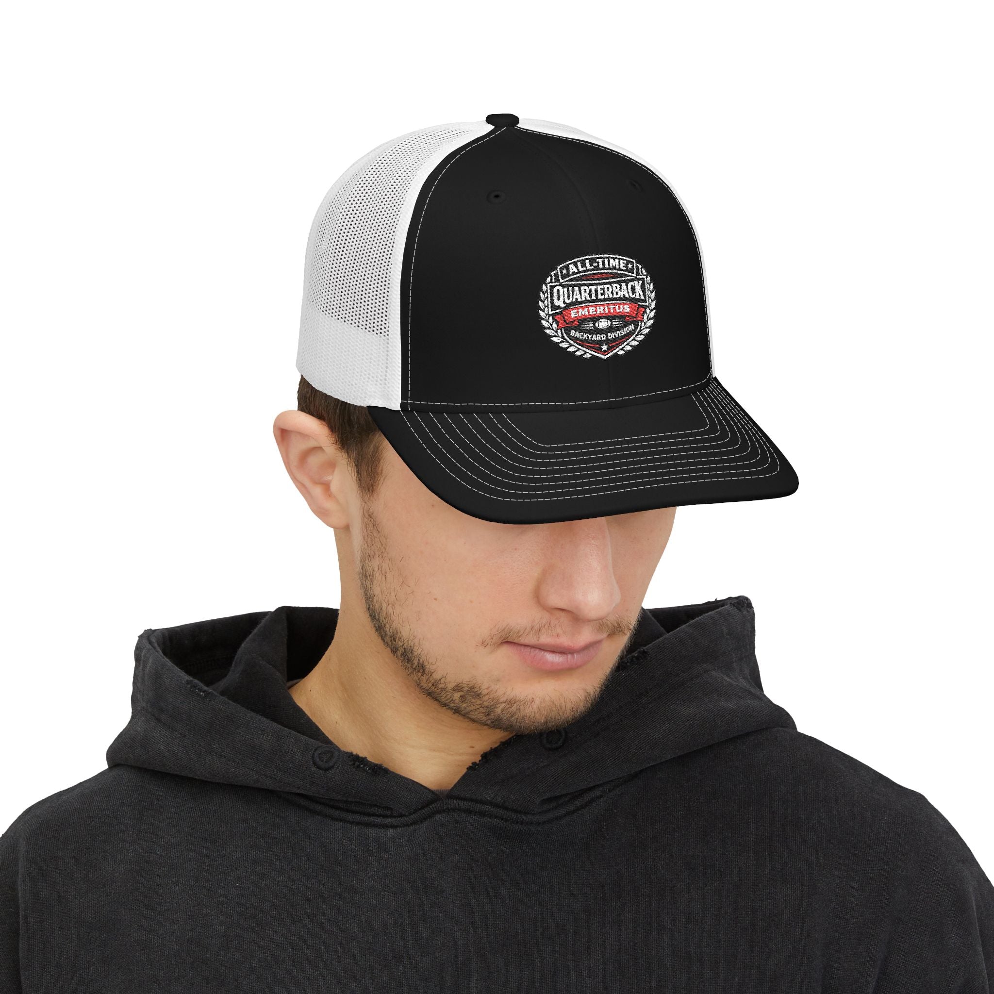 All-Time Quaterback, Emeritus--Embroidered Trucker Hat